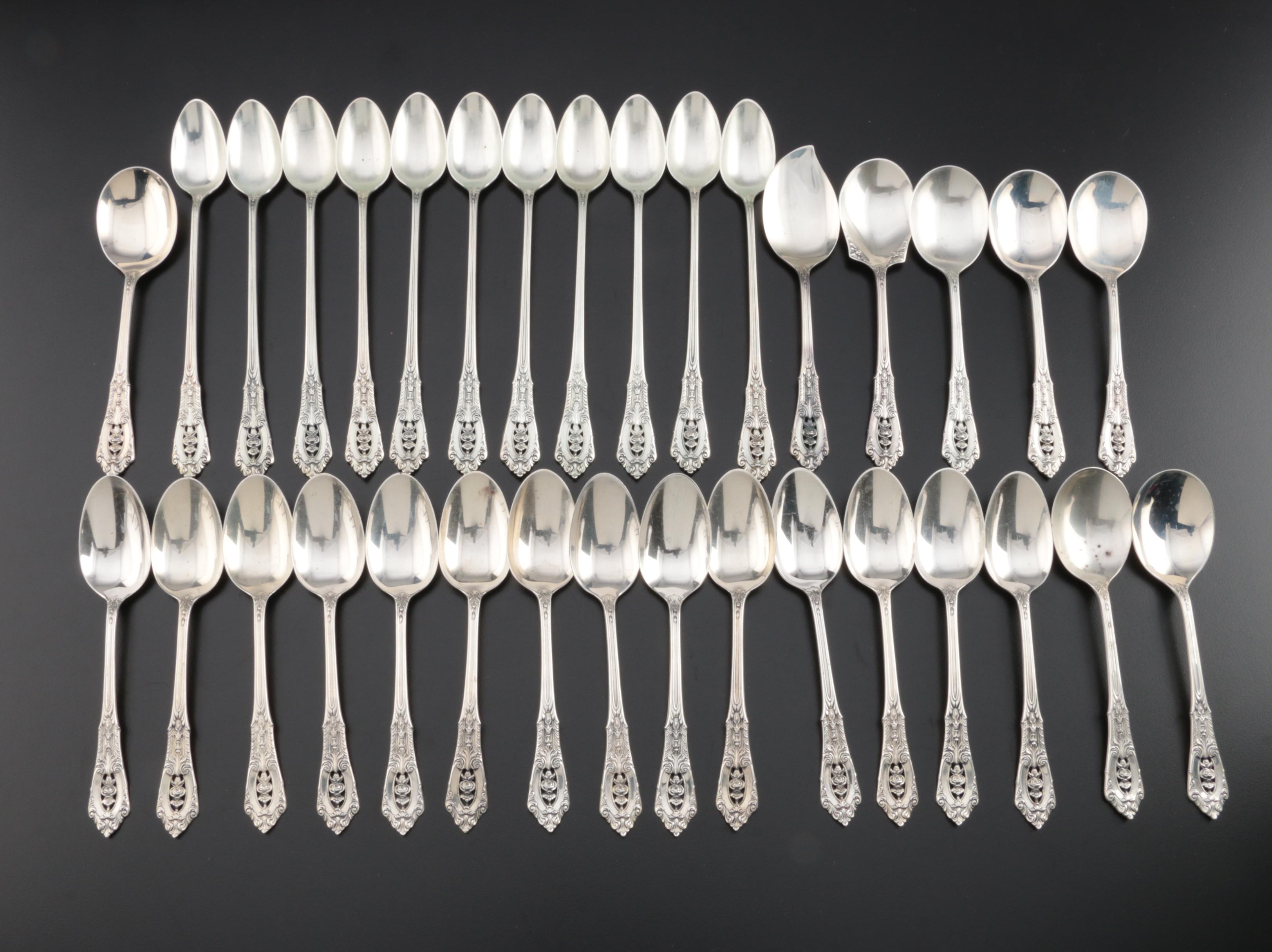 Wallace "Rose Point" Sterling Silver Flatware and Serving Utensils and More