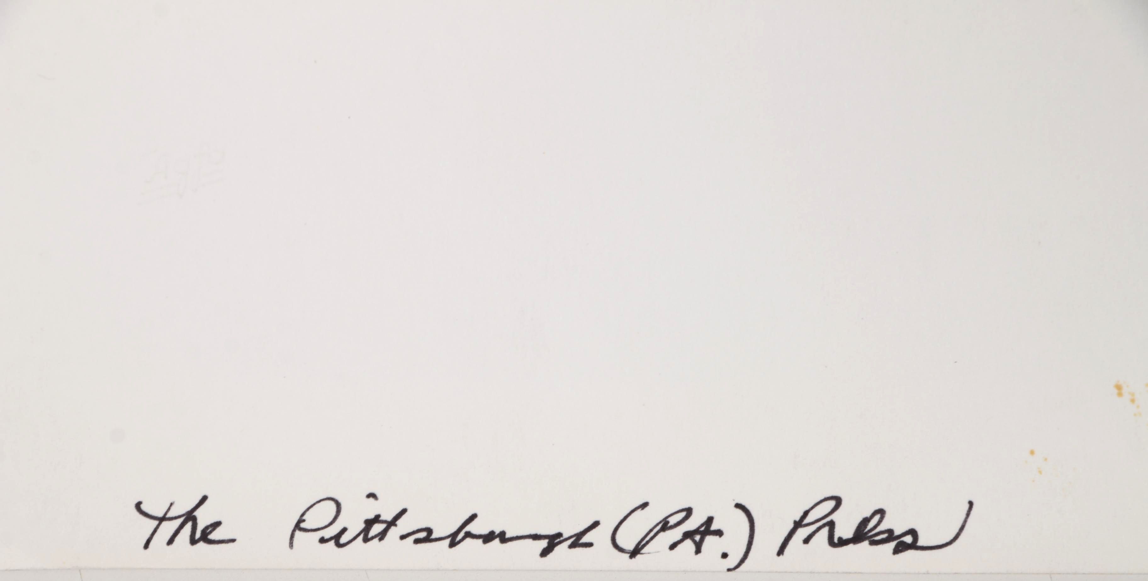 William D. Wade Silver Gelatin Photograph "Teaching a Lesson"