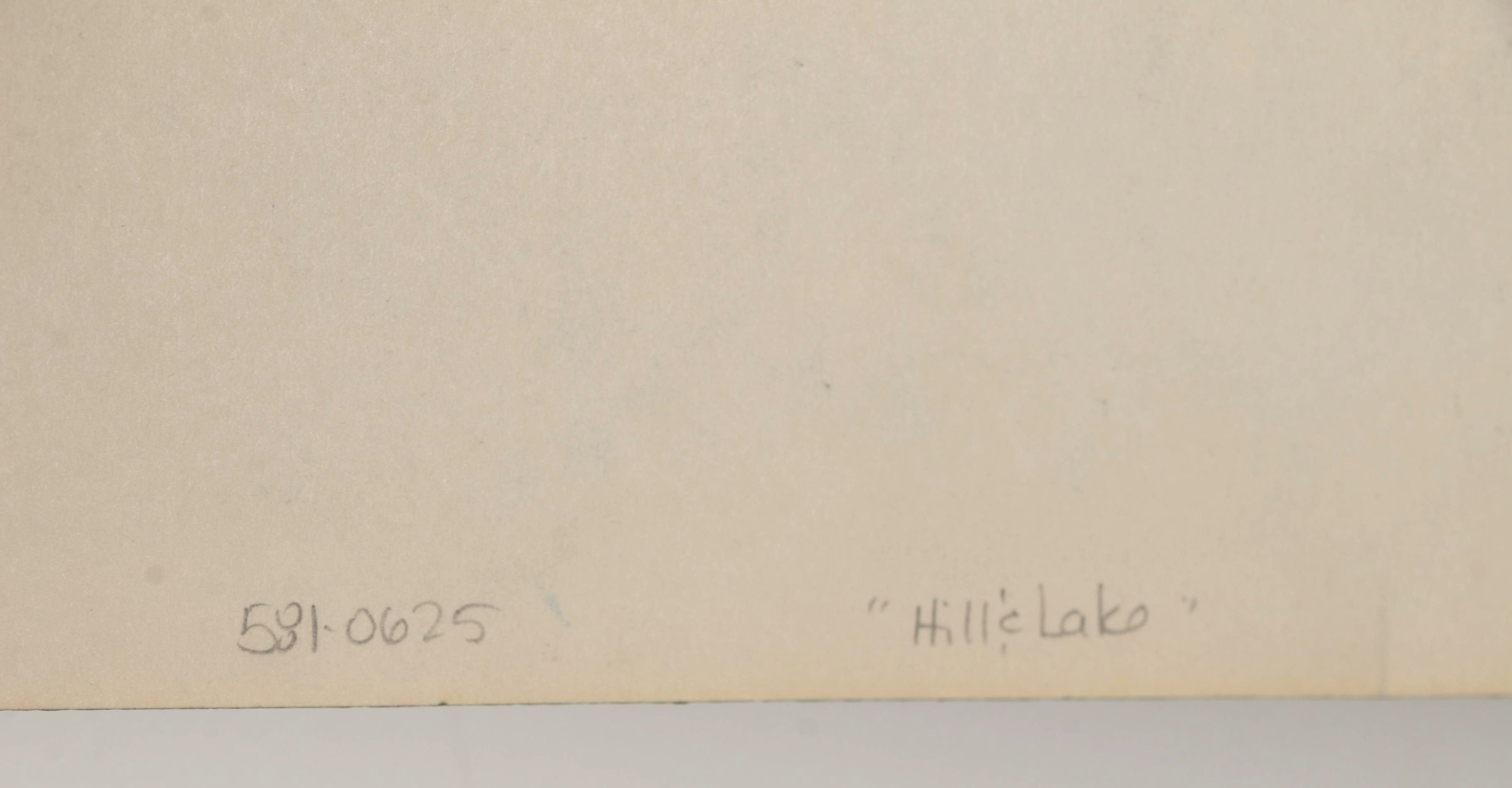 Jack Meanwell Abstract Watercolor Painting