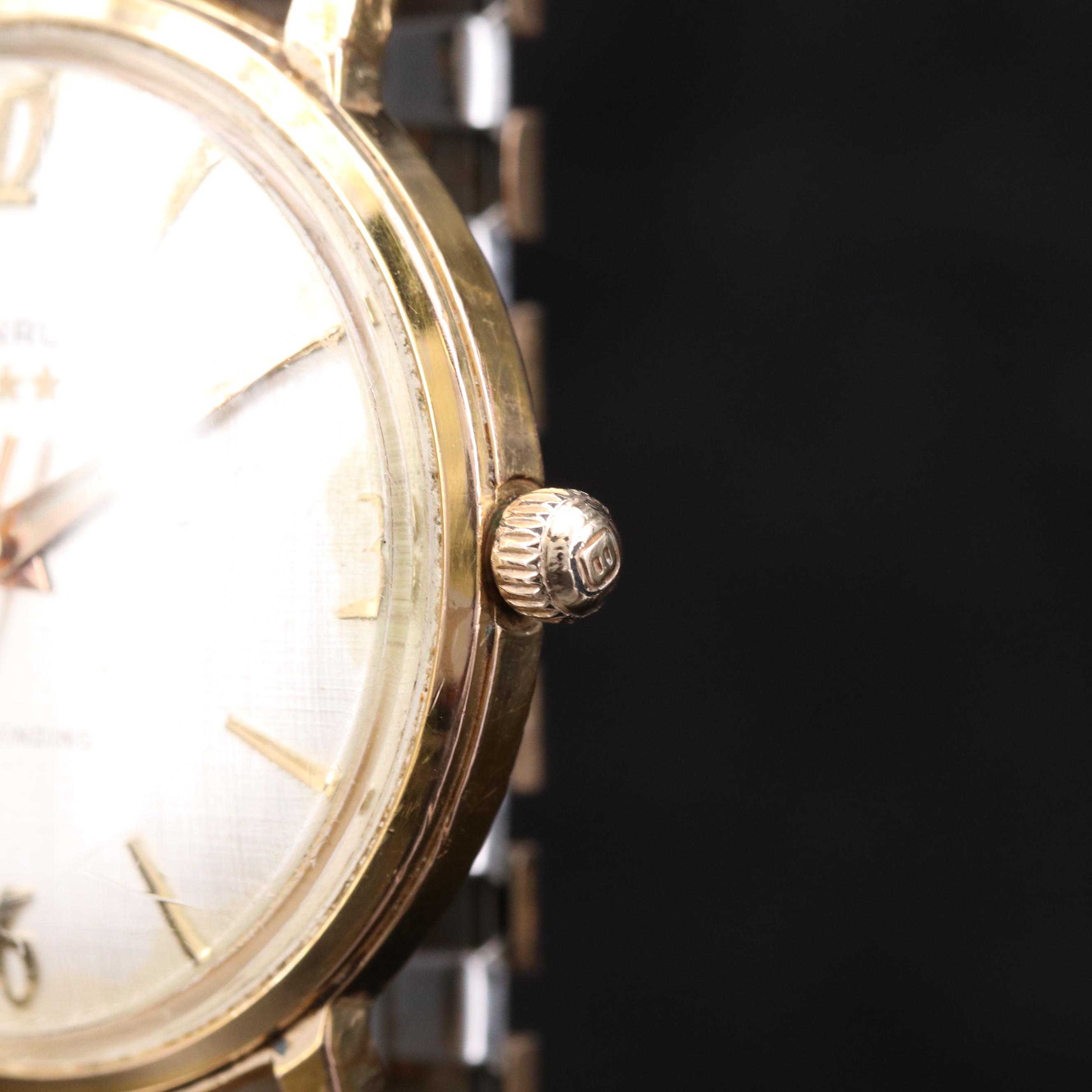 Vintage Benrus Gold Tone Automatic Watch