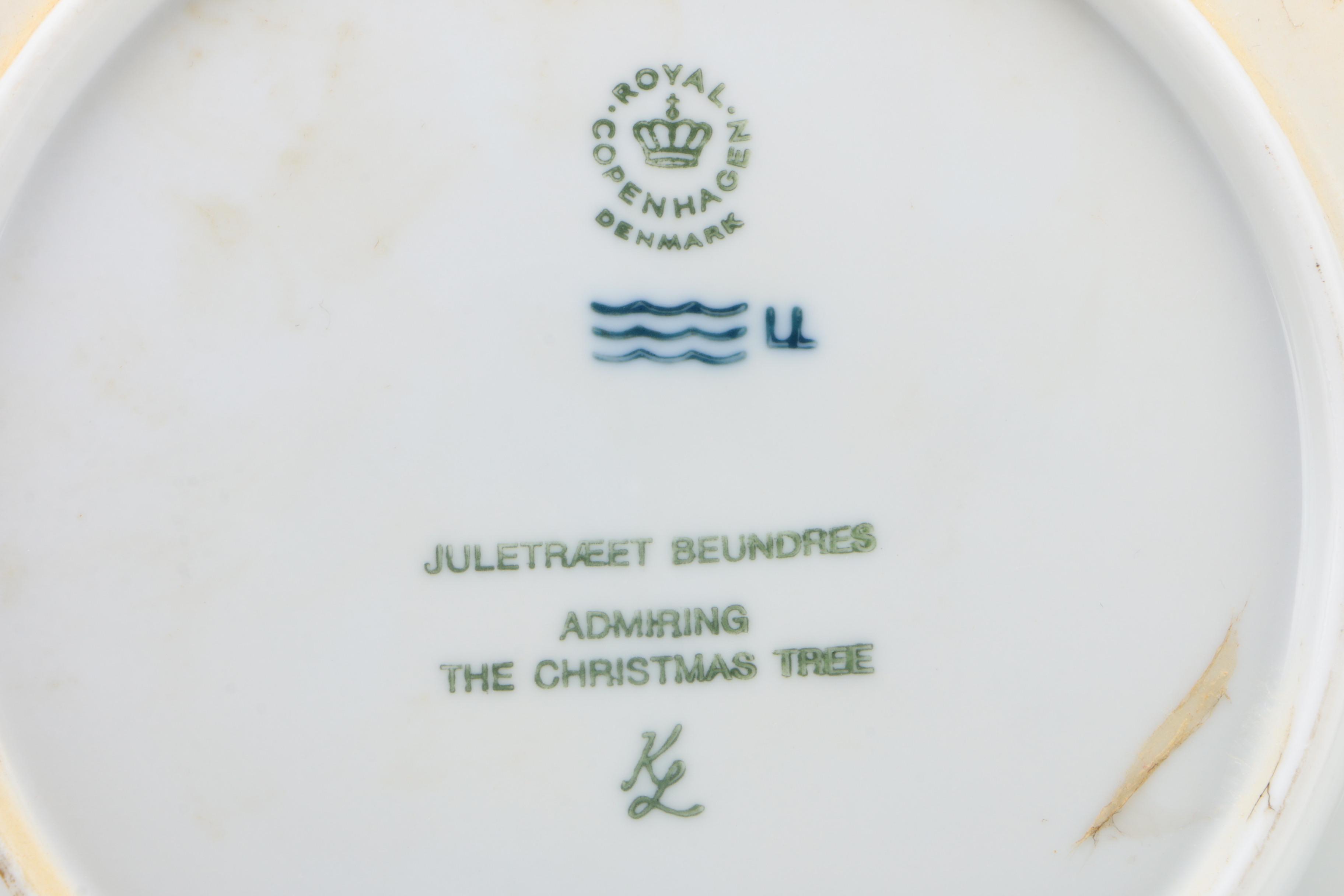 Bing & Grøndahl and Royal Copenhagen Annual Christmas Plates, 1980–1990