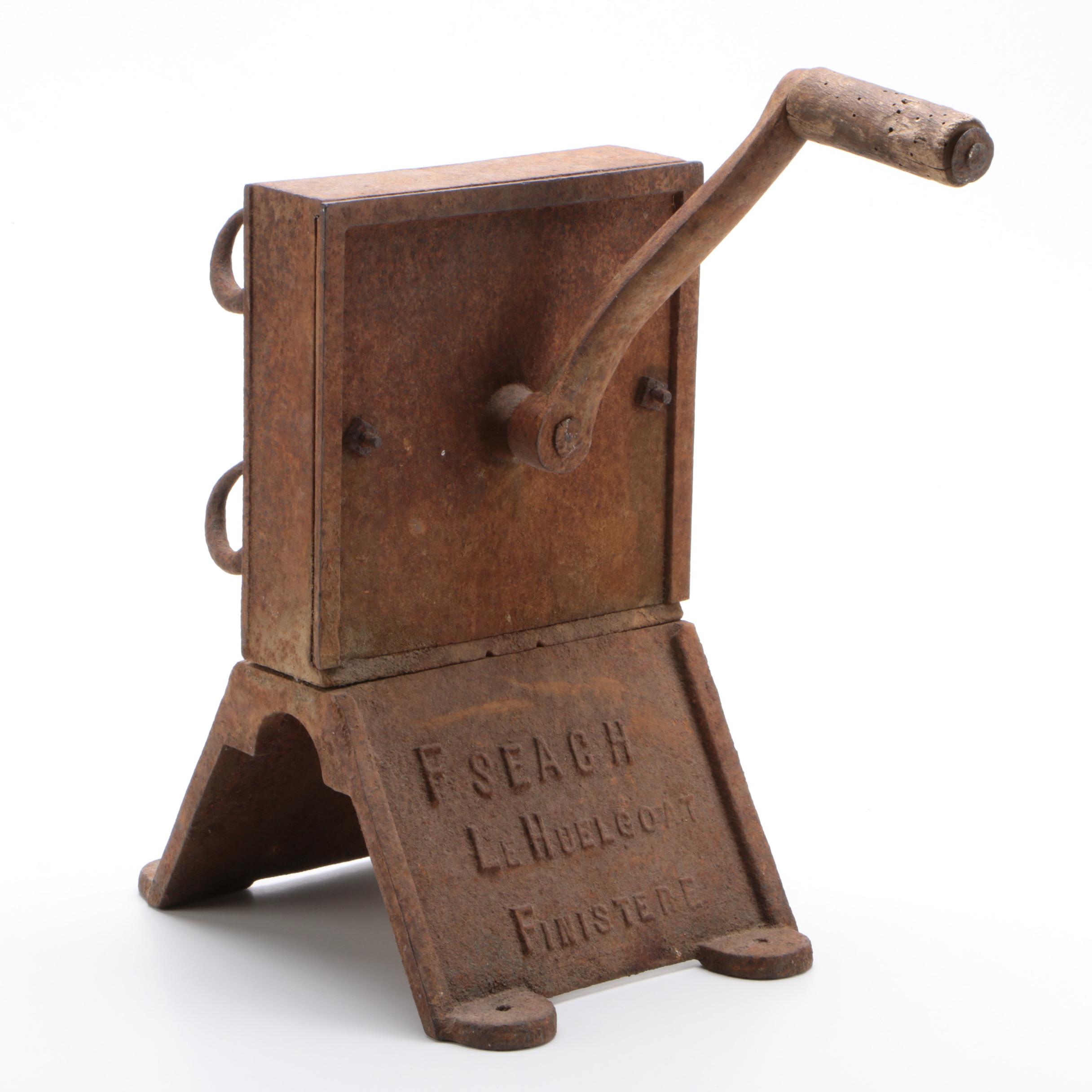 Antique French Rope Making Machine, Mid-19th Century