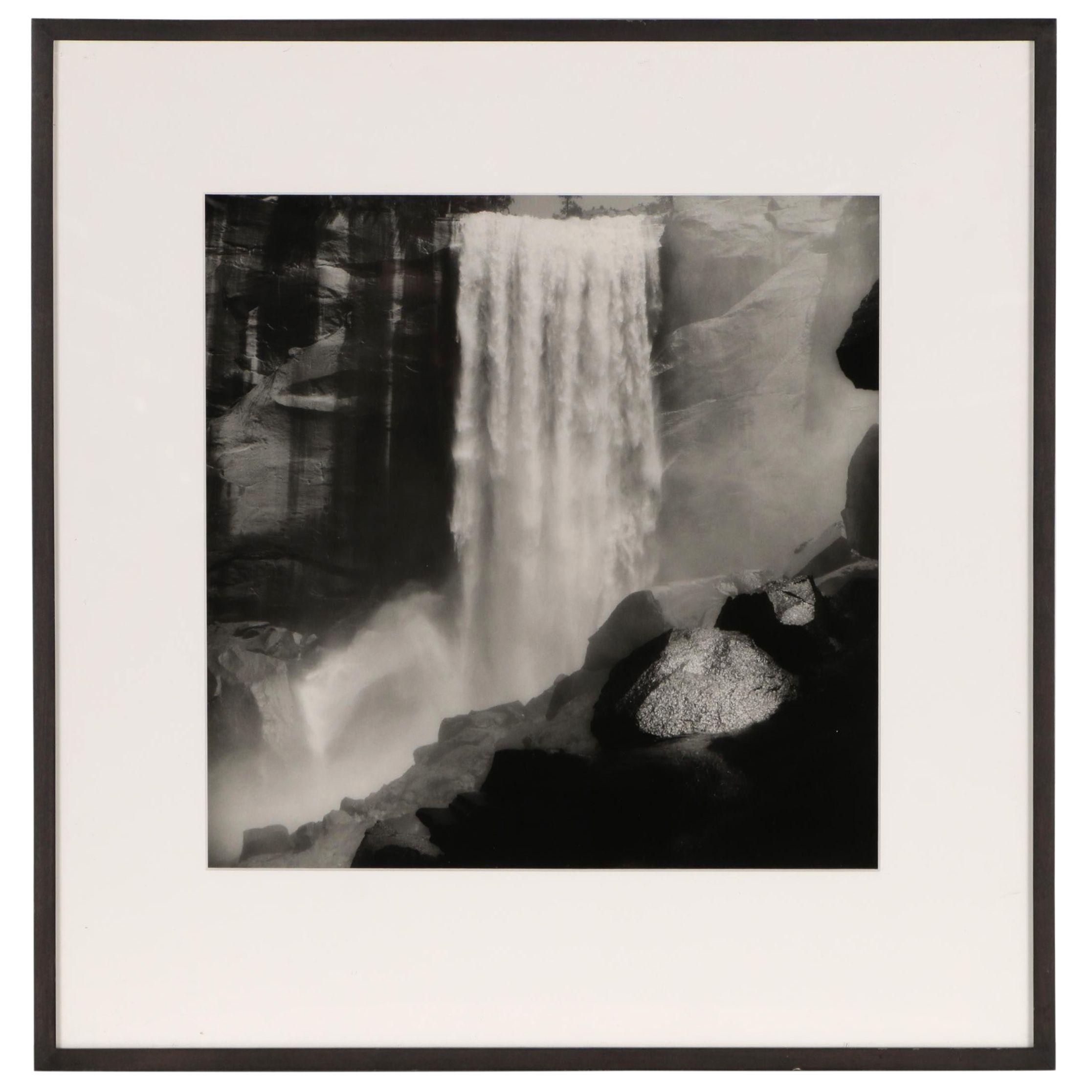 Sally Gall Silver Gelatin Photograph "Vernal Falls", 1993