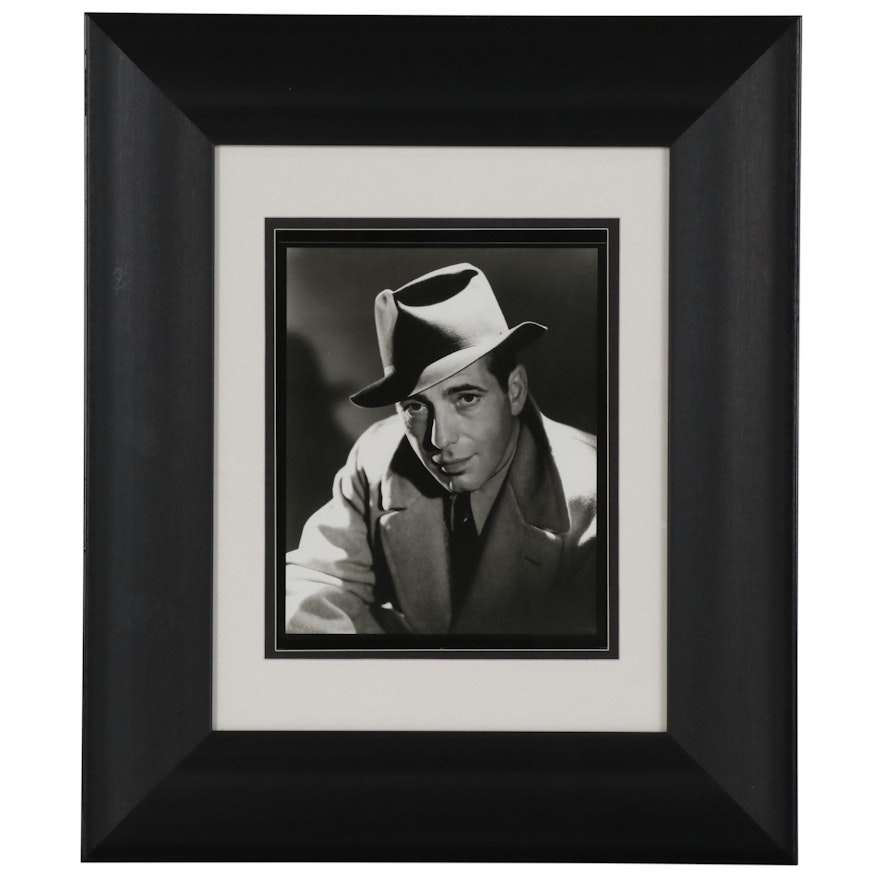 George Hurrell Silver Gelatin Photograph "Humphrey Bogart"