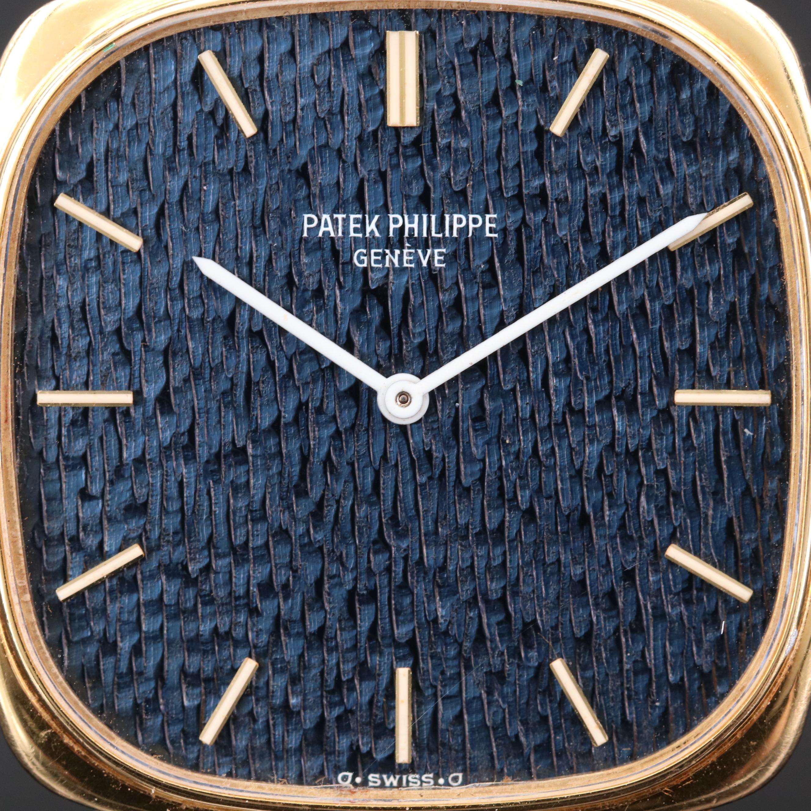 Vintage Patek Philippe Ref.3666/1 18K Gold Stem Wind Watch