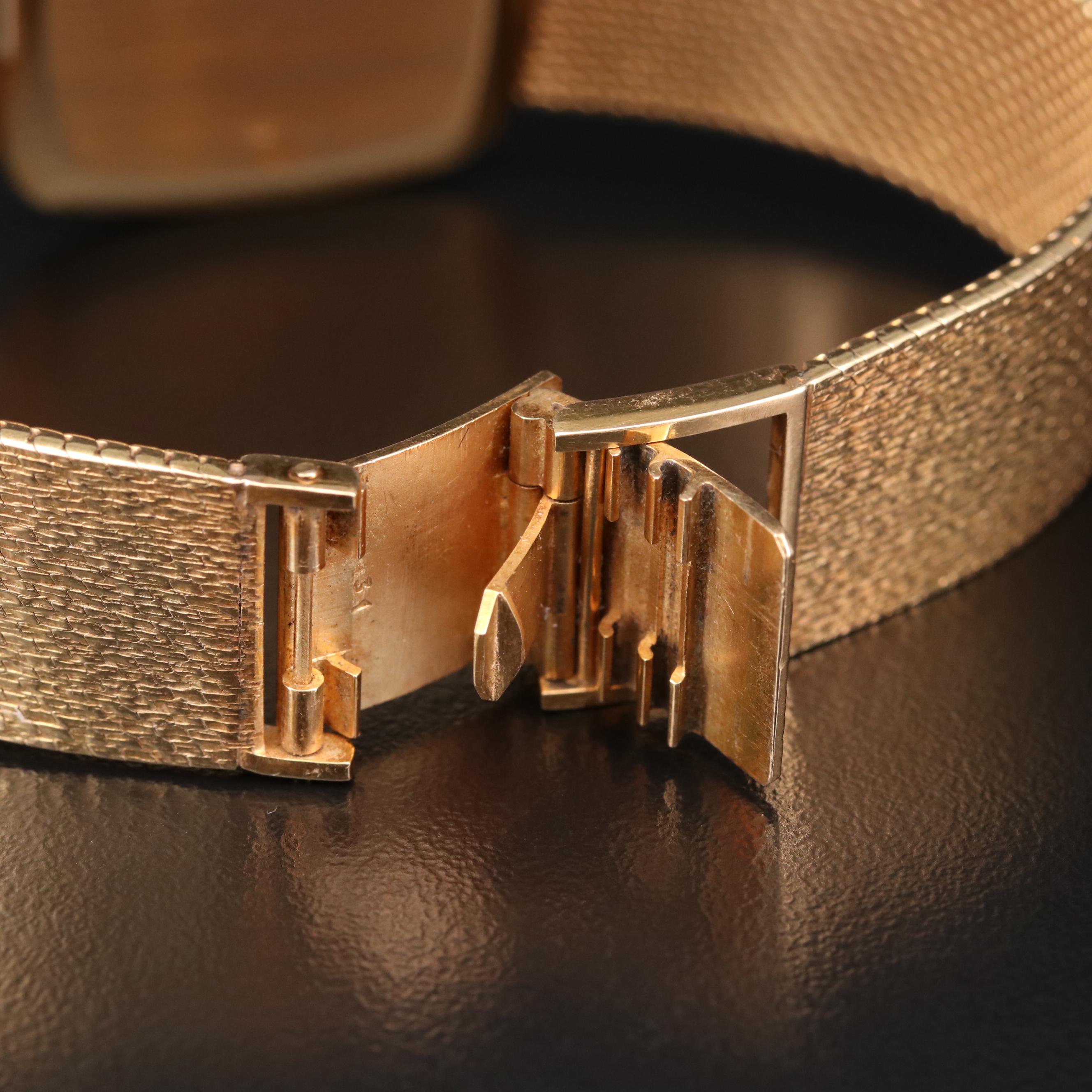 Vintage Patek Philippe Ref.3666/1 18K Gold Stem Wind Watch