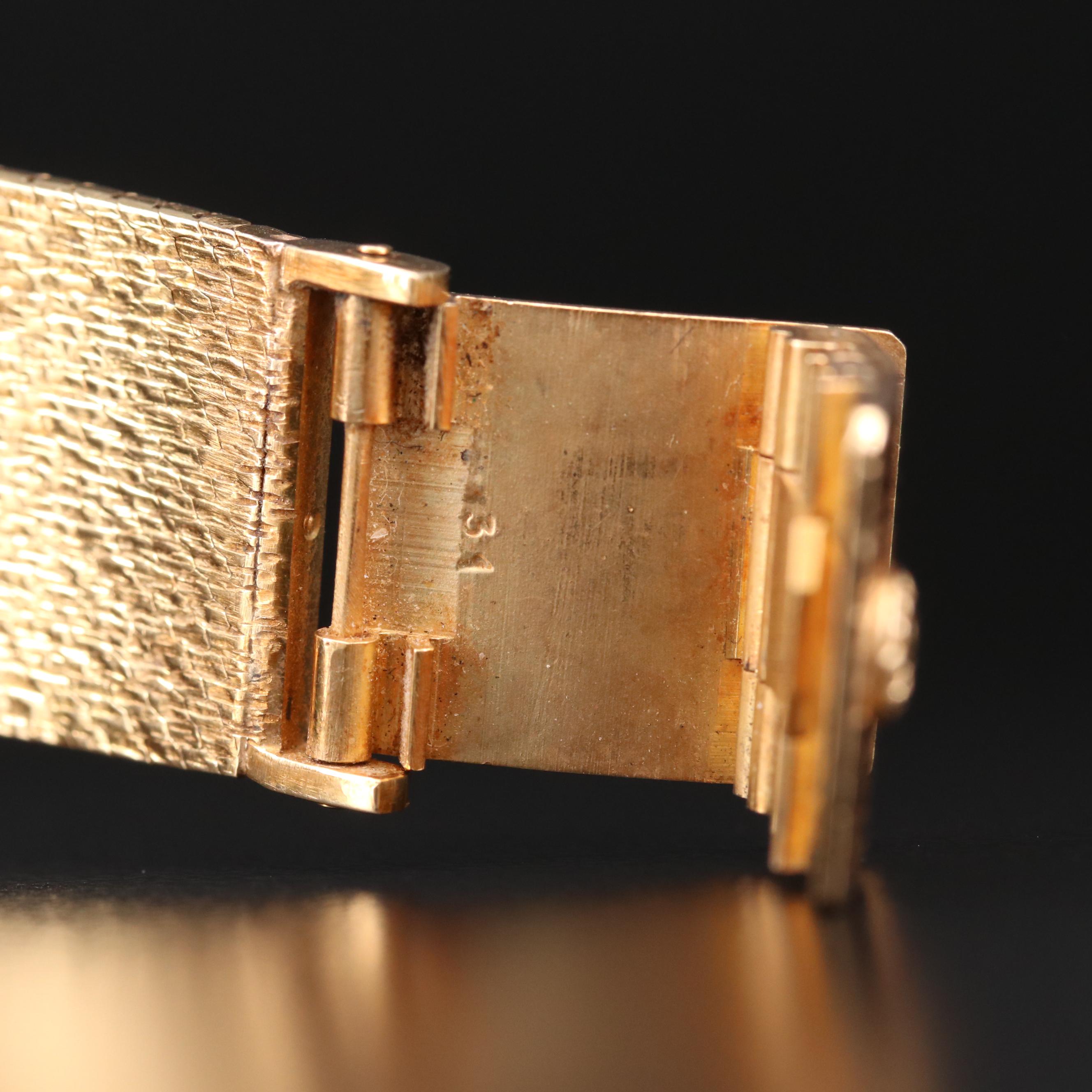Vintage Patek Philippe Ref.3666/1 18K Gold Stem Wind Watch