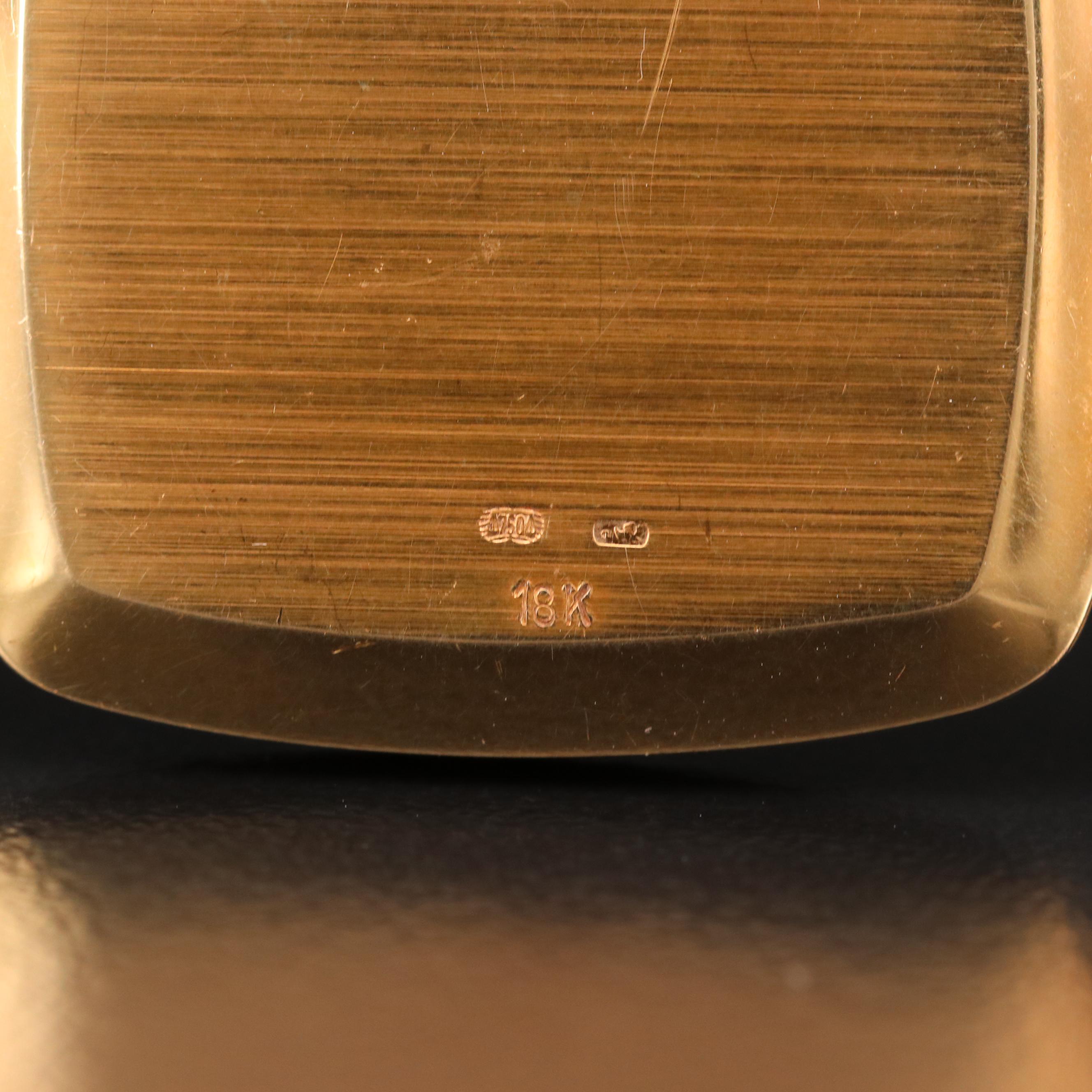 Vintage Patek Philippe Ref.3666/1 18K Gold Stem Wind Watch