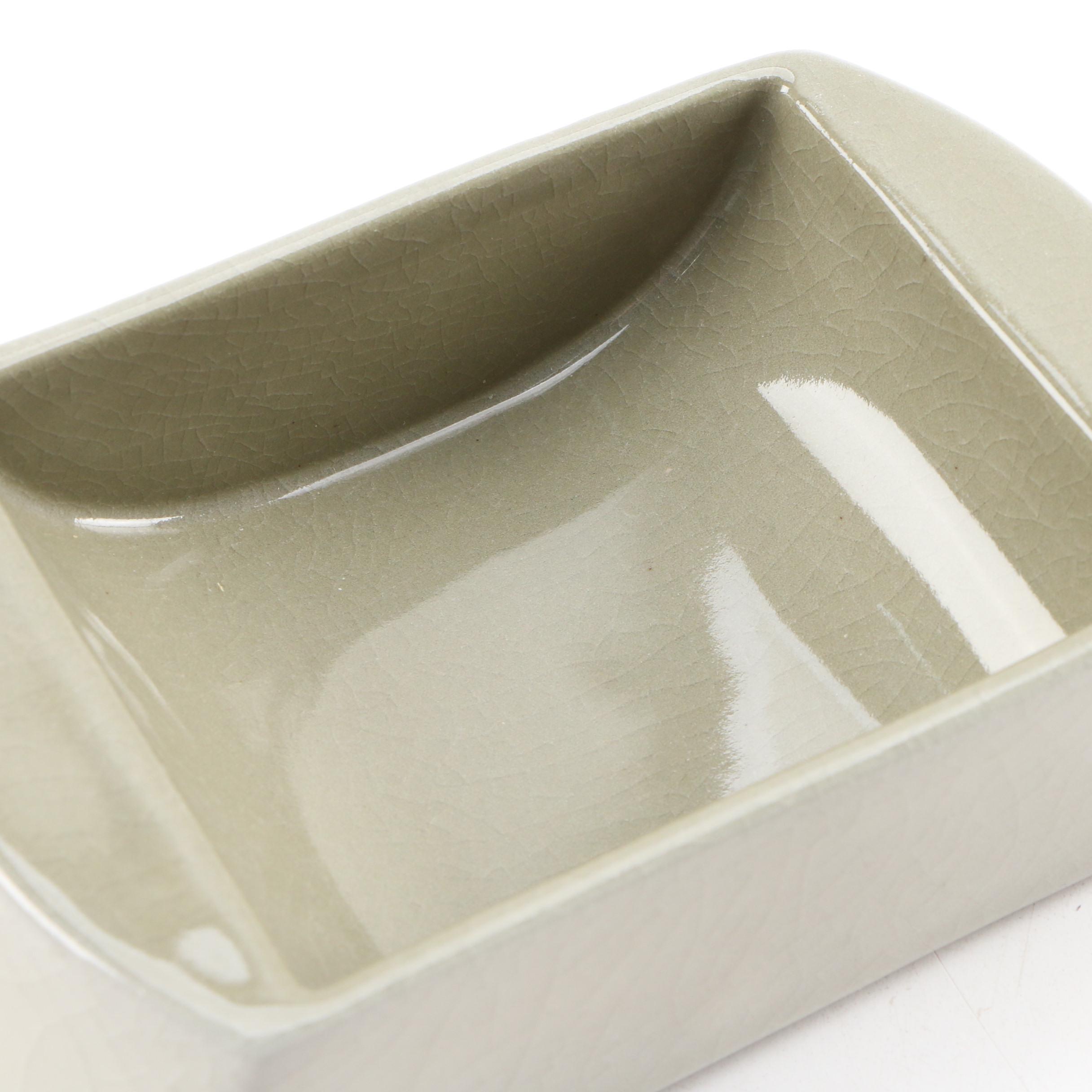 Lois Furukawa Rookwood Pottery Floral Painted Lidded Box, 1946