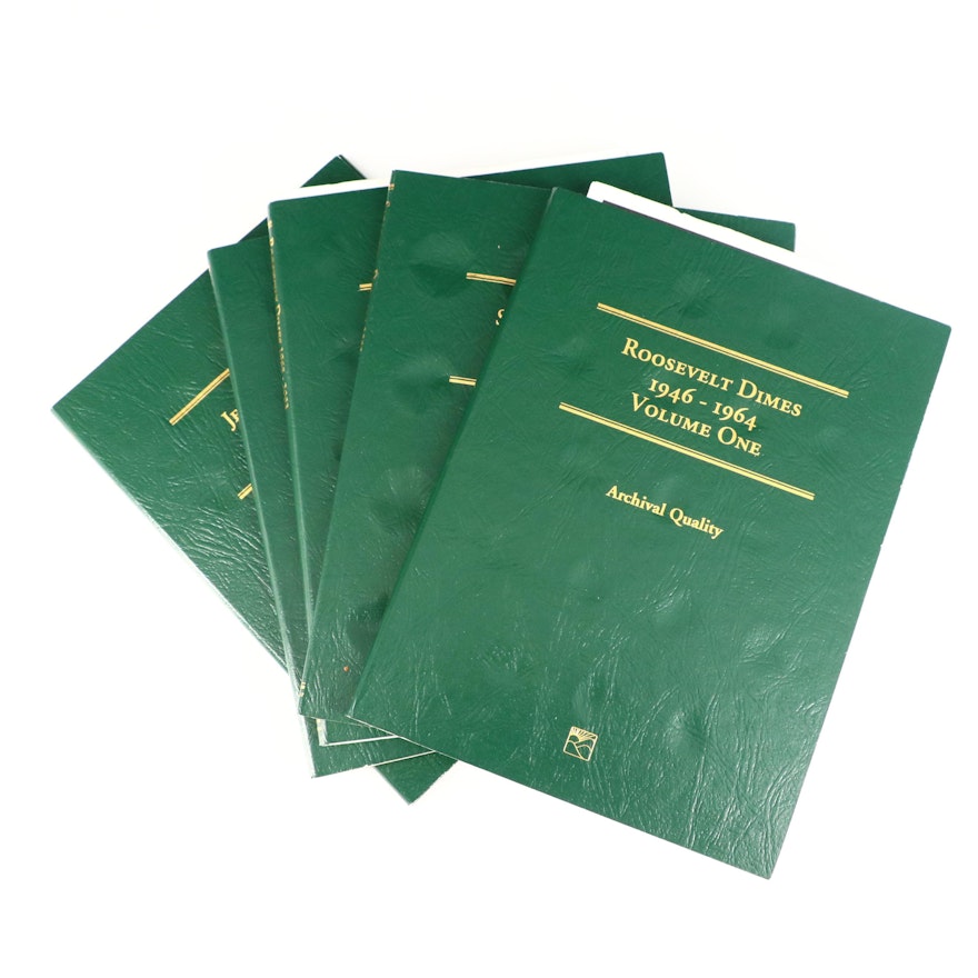 Five New Unused Littleton Coin Binders