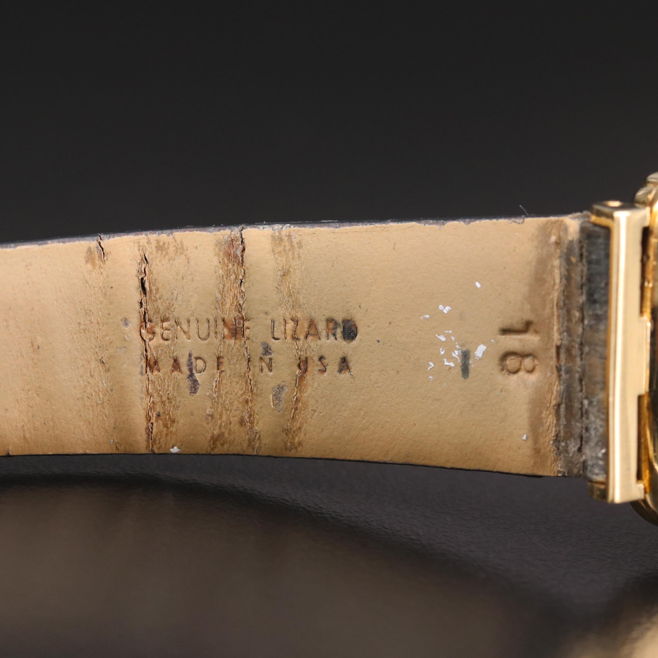 Vintage Concord For Van Cleef & Arpels Diamond and 18K Gold Watch