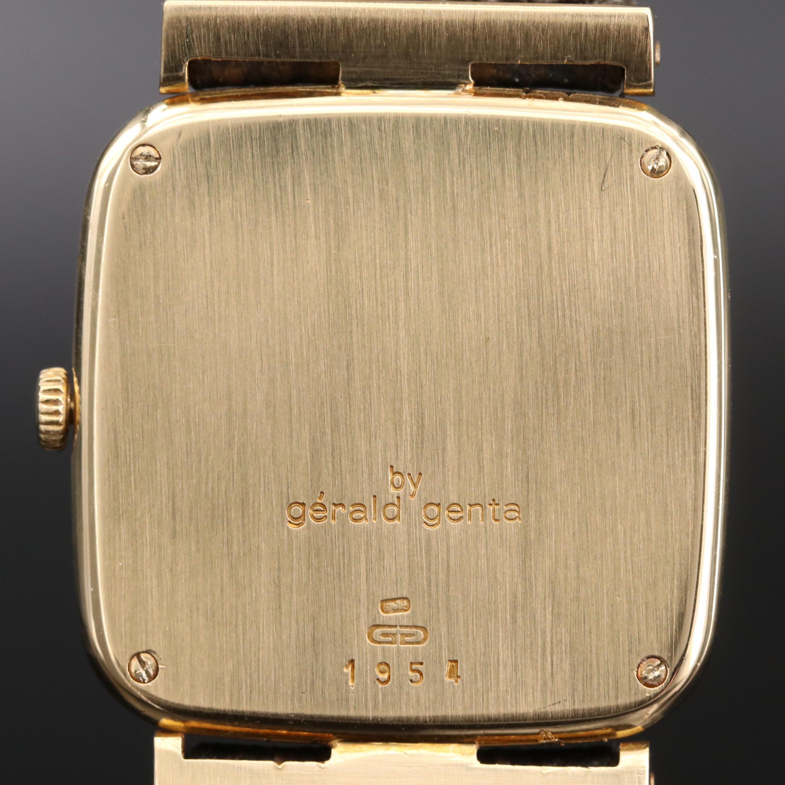 Vintage Concord For Van Cleef & Arpels Diamond and 18K Gold Watch