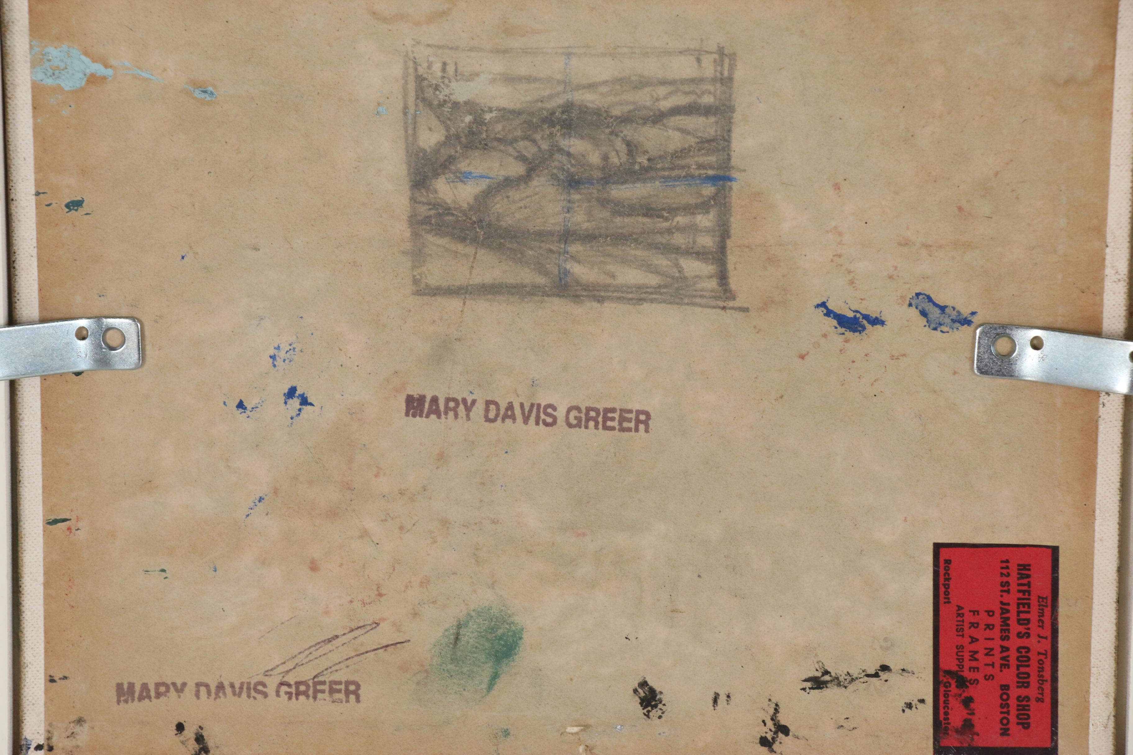 Mary Davis Greer Landscape Oil Painting