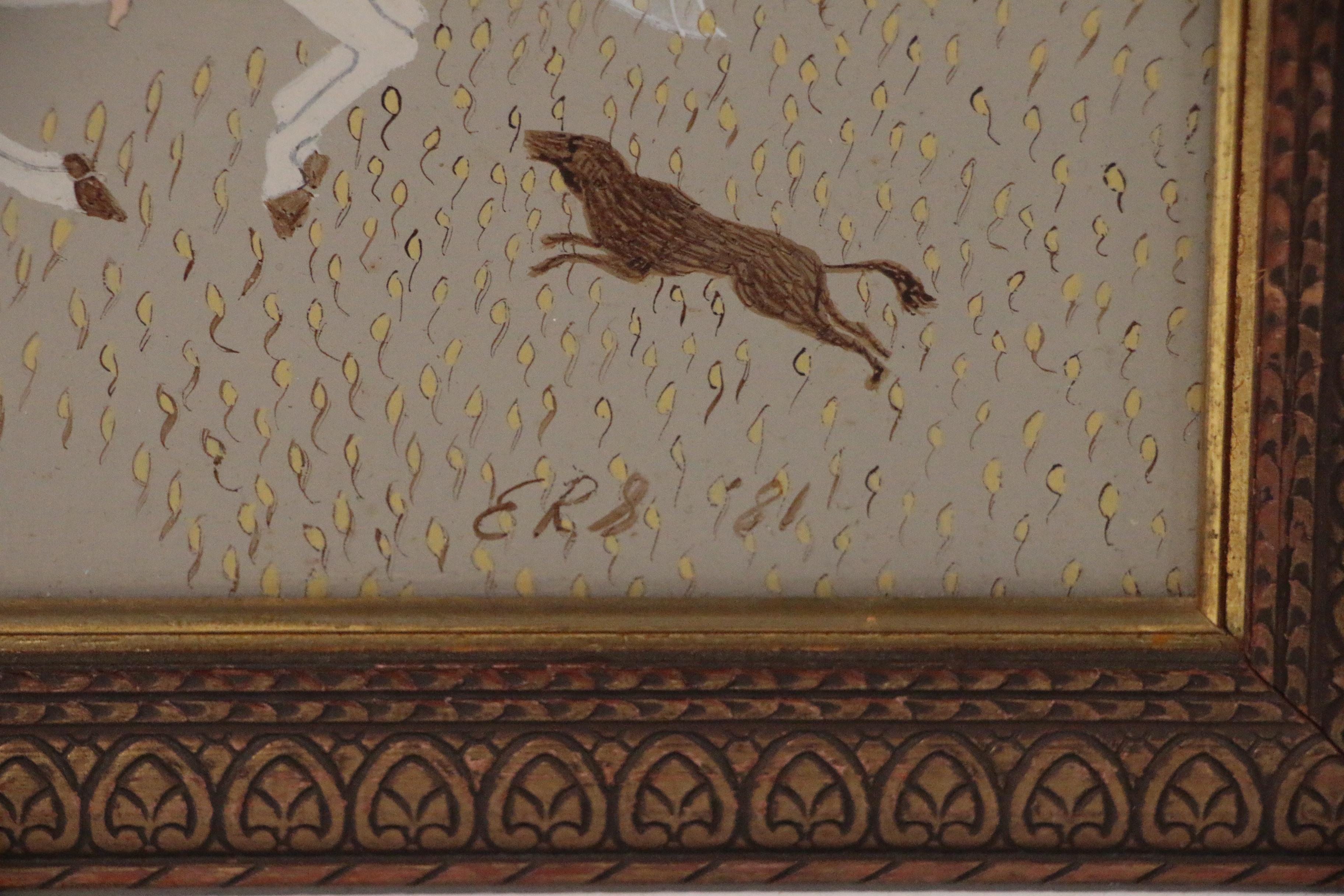 Edwin Sammet Oil Painting "Get Me to the Church on Time"