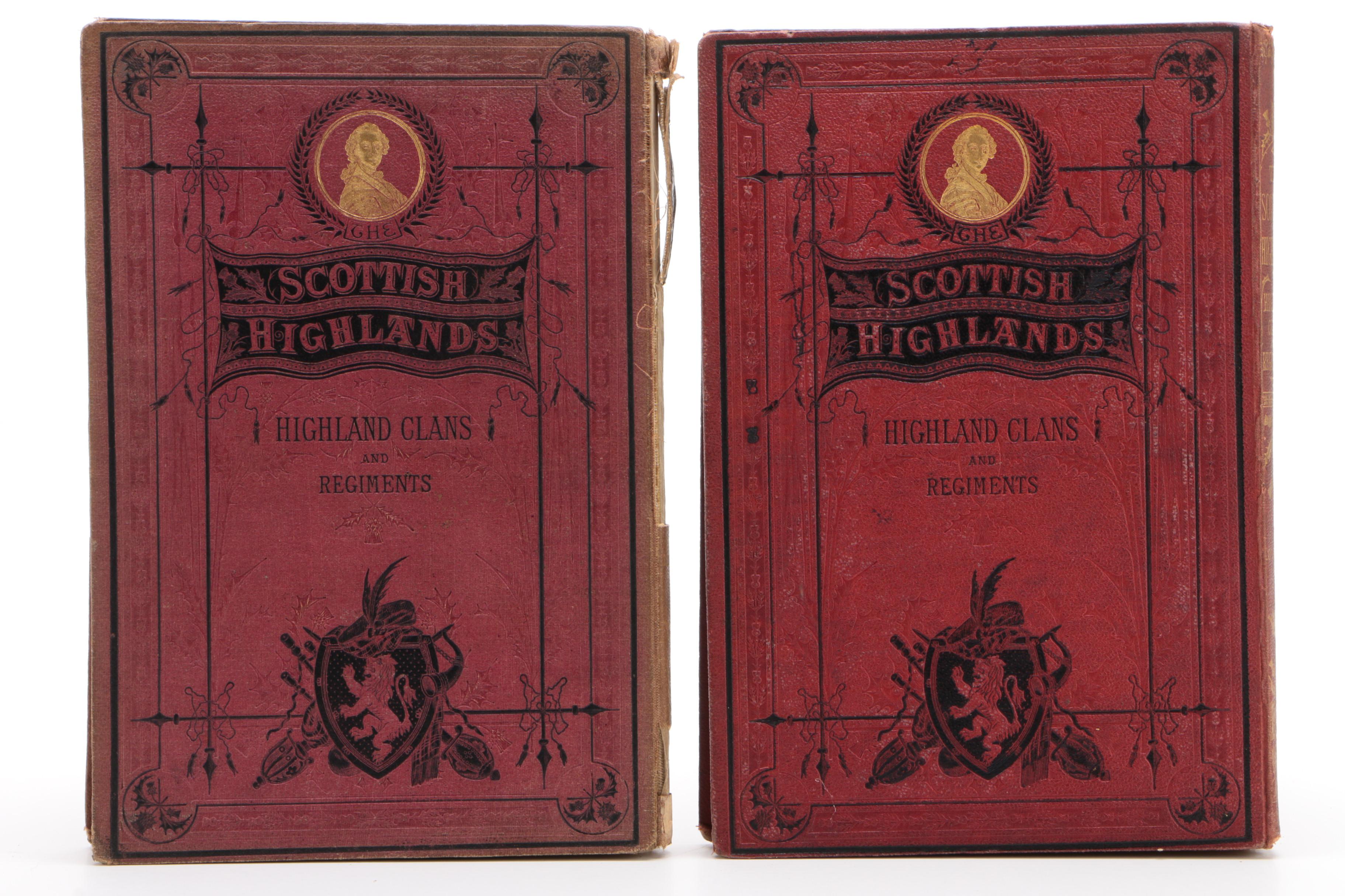 Complete "Scottish Highlands: Highland Clans and Regiments" Eight-Volume Set