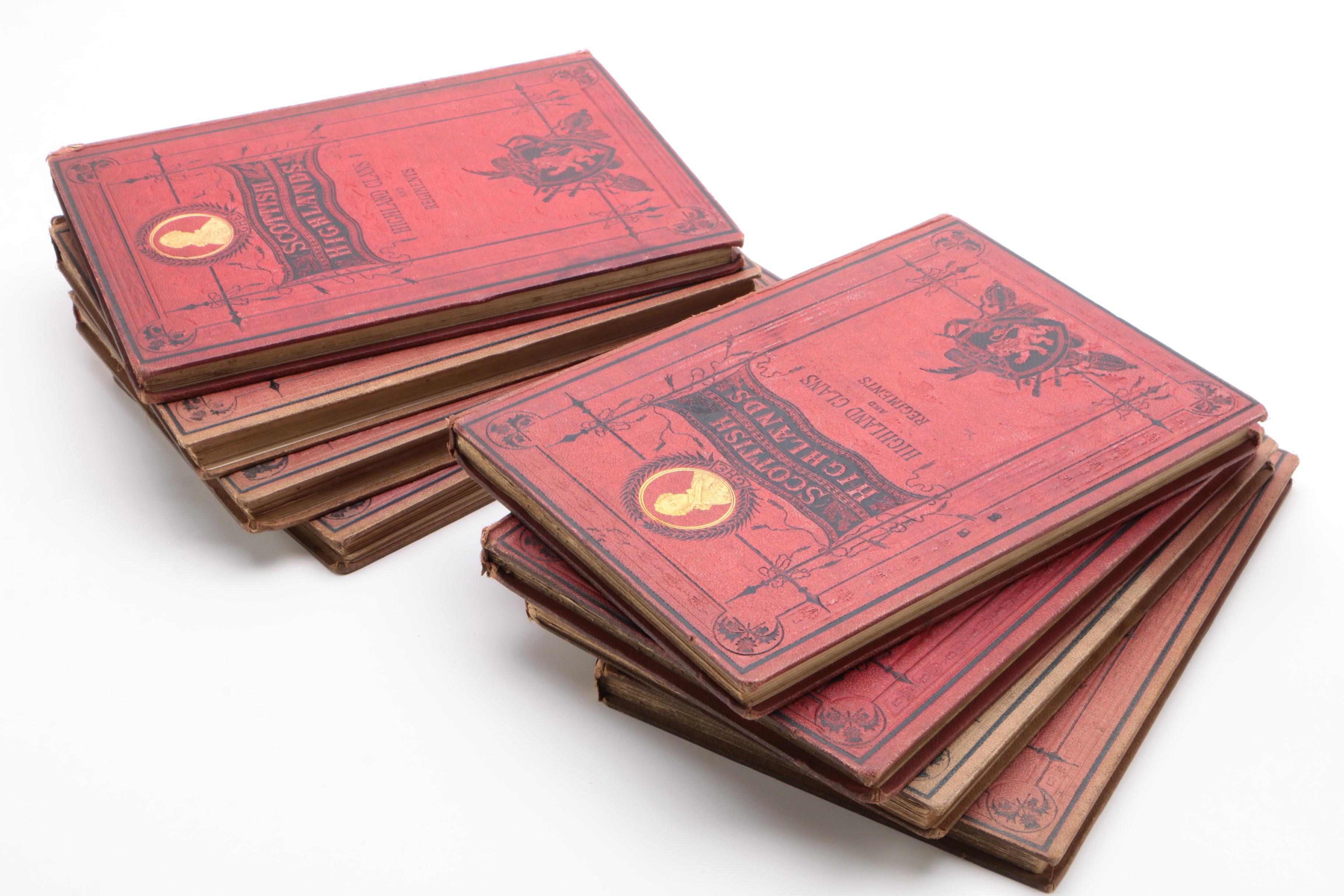 Complete "Scottish Highlands: Highland Clans and Regiments" Eight-Volume Set