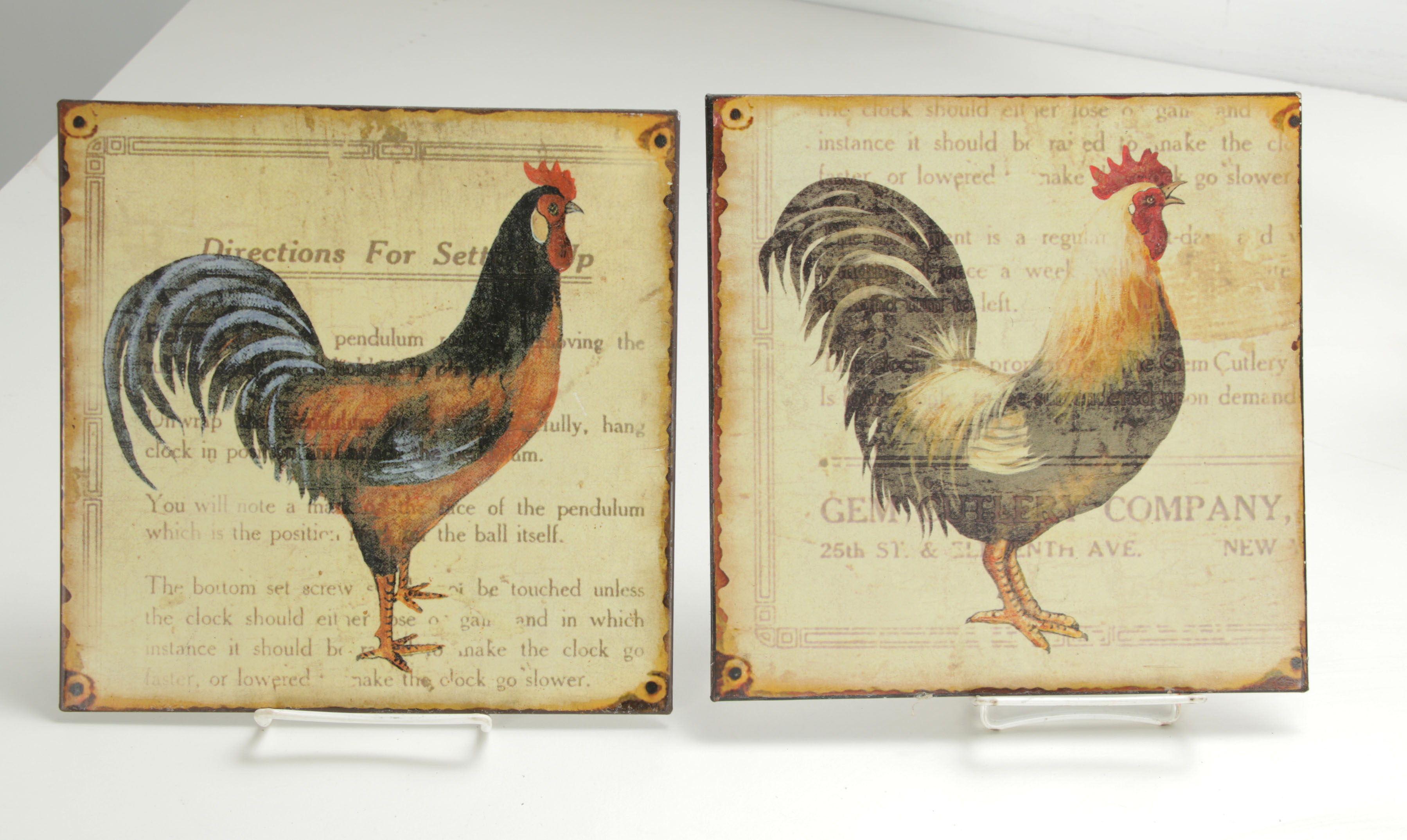 Resin Rooster and Other Country Kitchen Décor