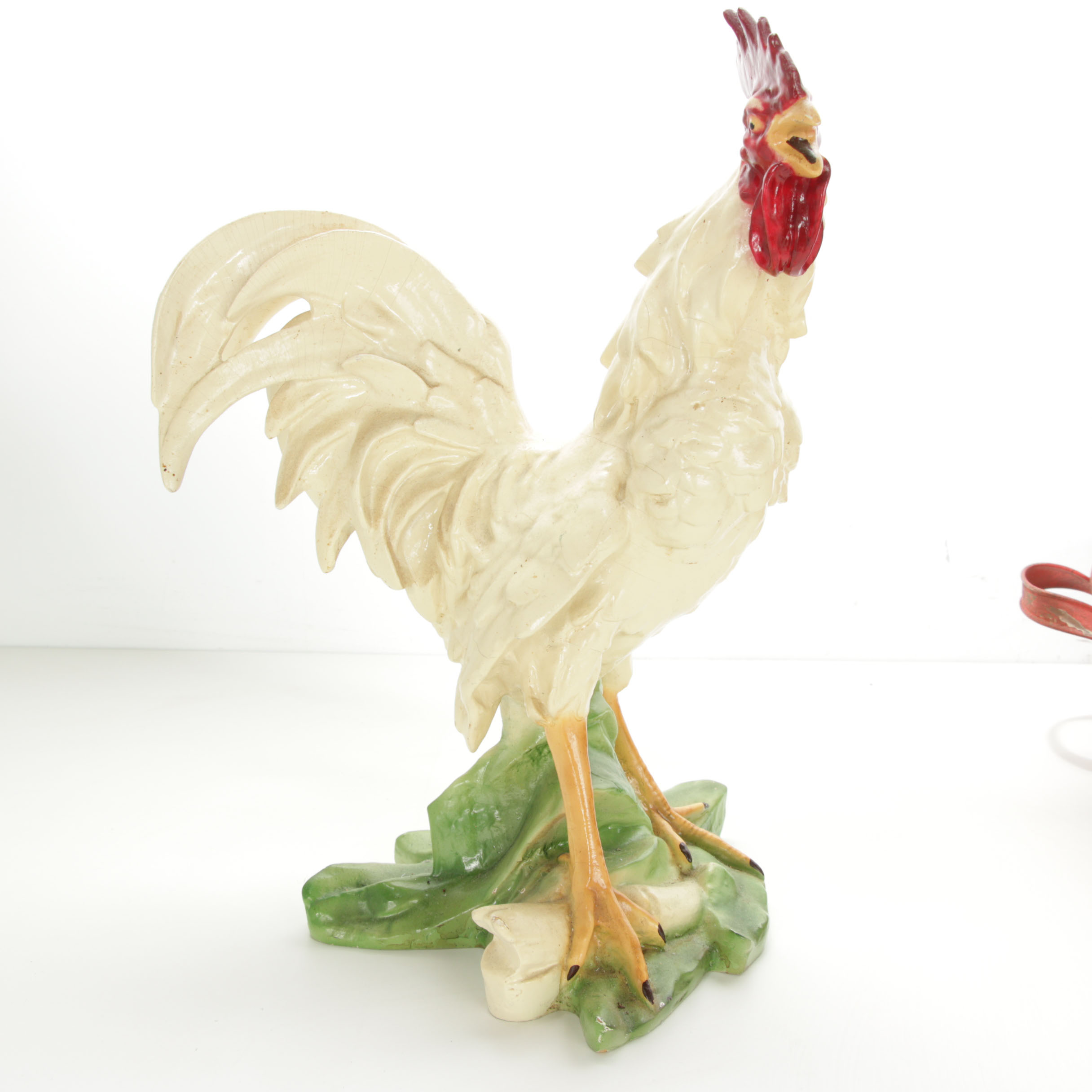Resin Rooster and Other Country Kitchen Décor