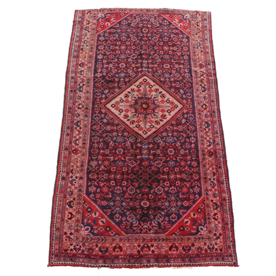 5'4 x 10'0 Hand-Knotted Persian Gogarjin Wool Rug