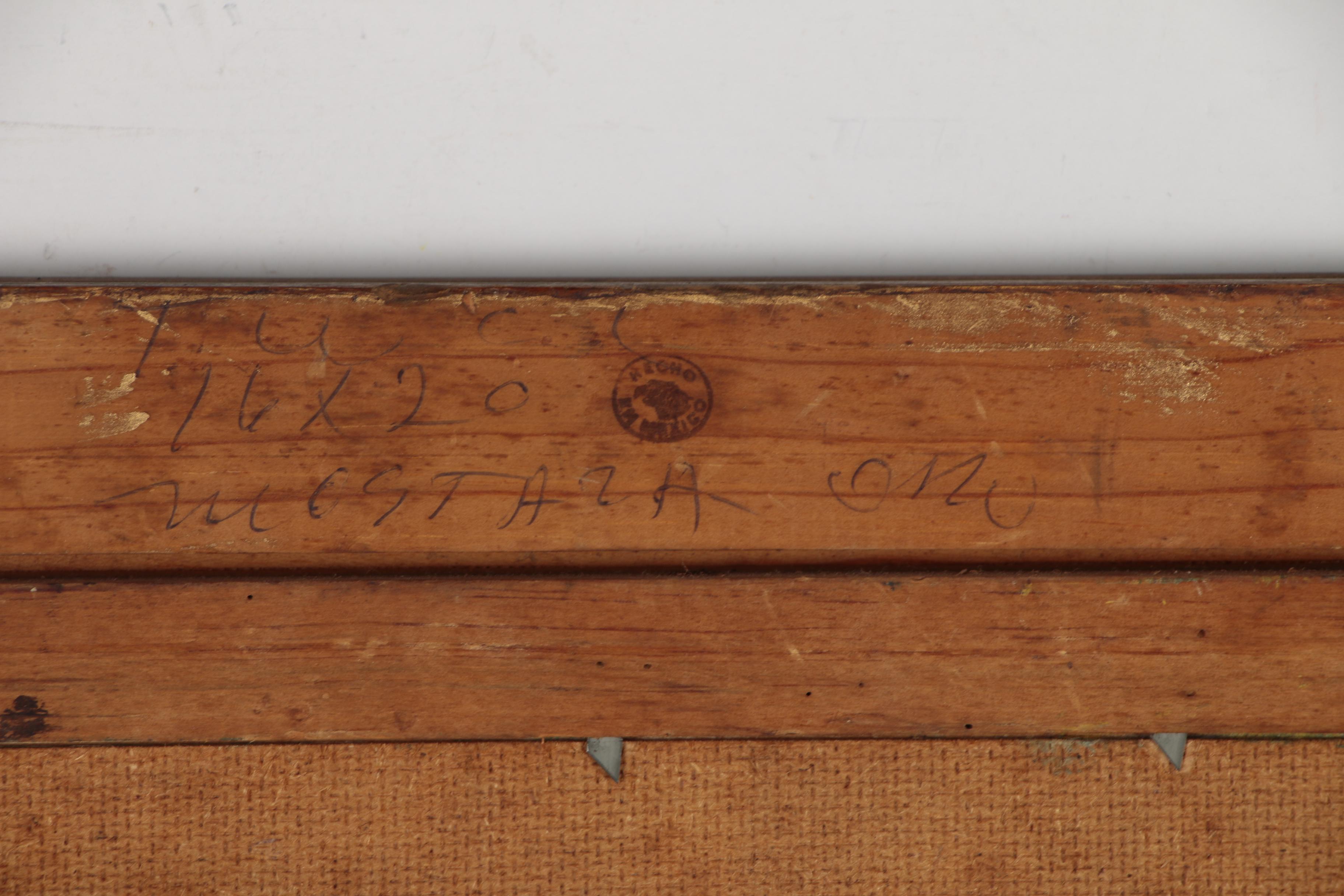 Morris Katz Oil Painting of Park Landscape, 1974