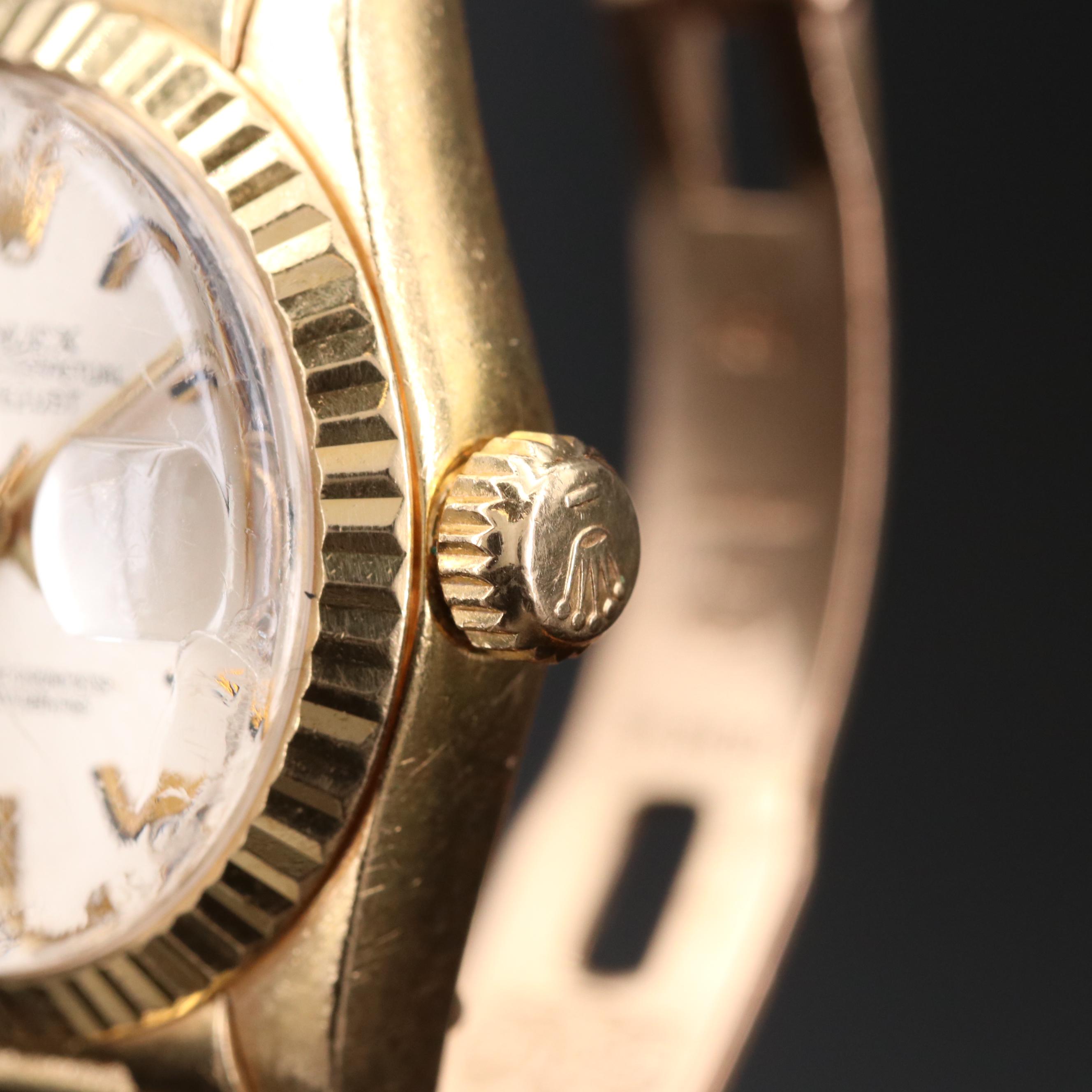 Rolex Datejust Presidential 18K Gold Automatic Watch, 1978