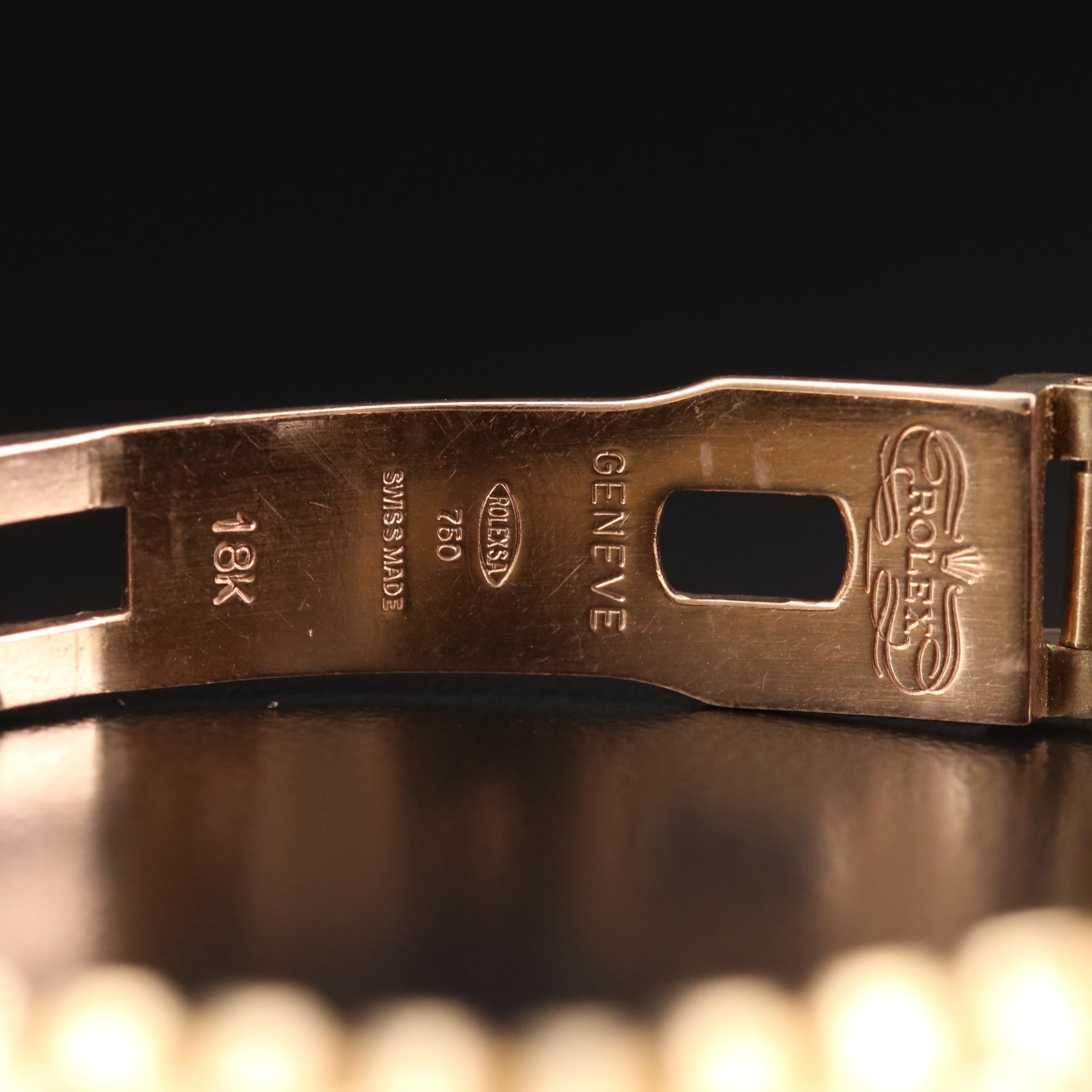 Rolex Datejust Presidential 18K Gold Automatic Watch, 1978