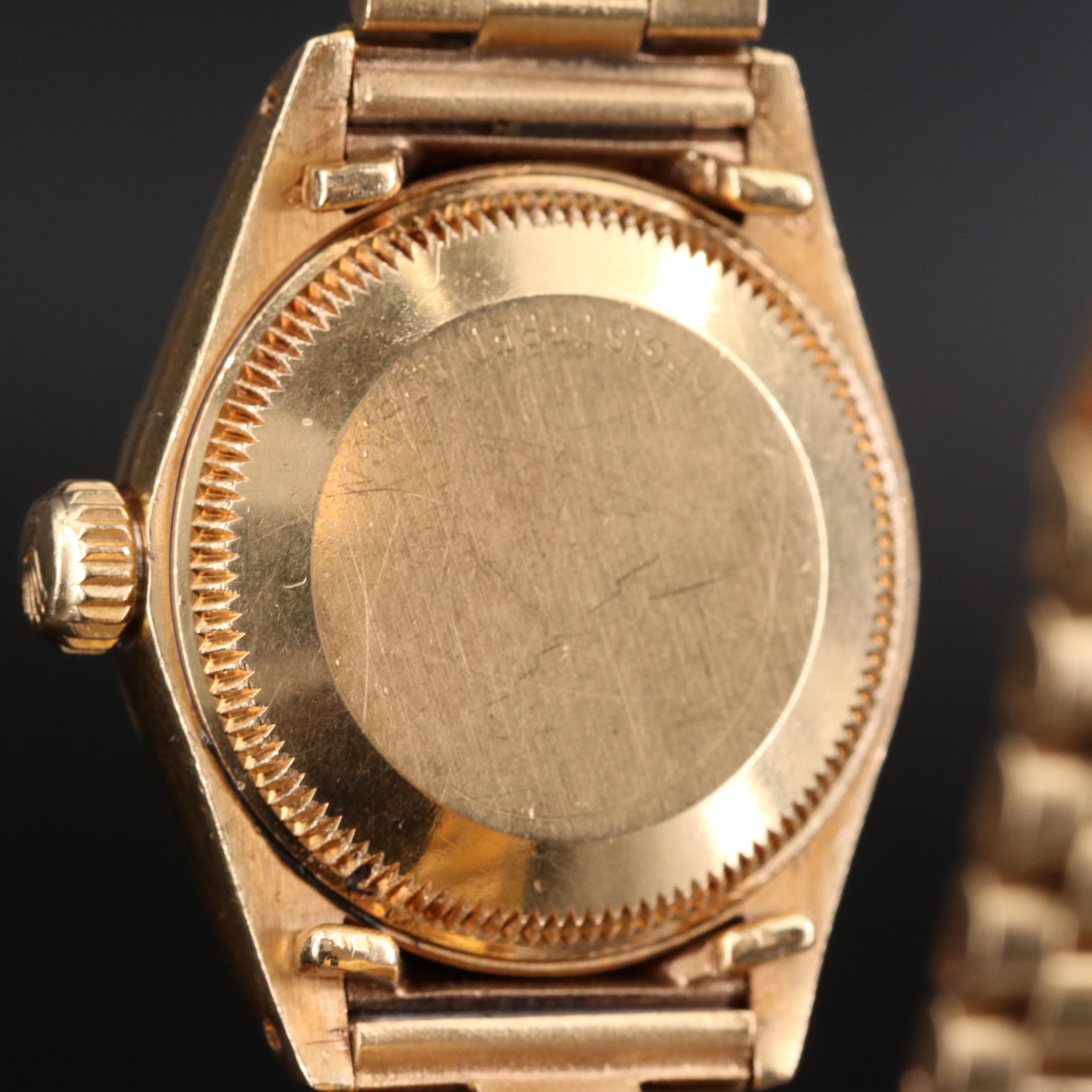 Rolex Datejust Presidential 18K Gold Automatic Watch, 1978