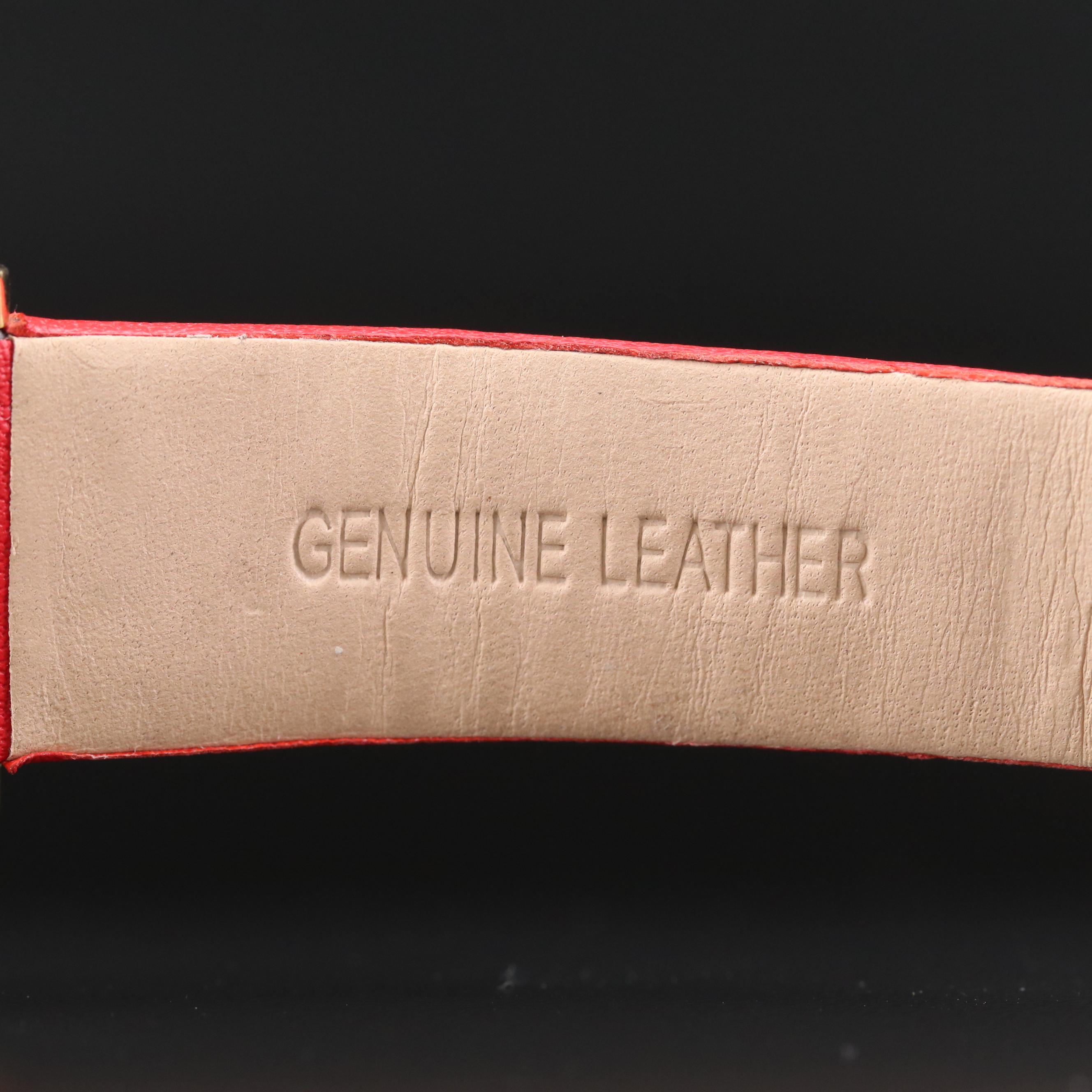 Versace Couture Gold Tone Quartz Watch