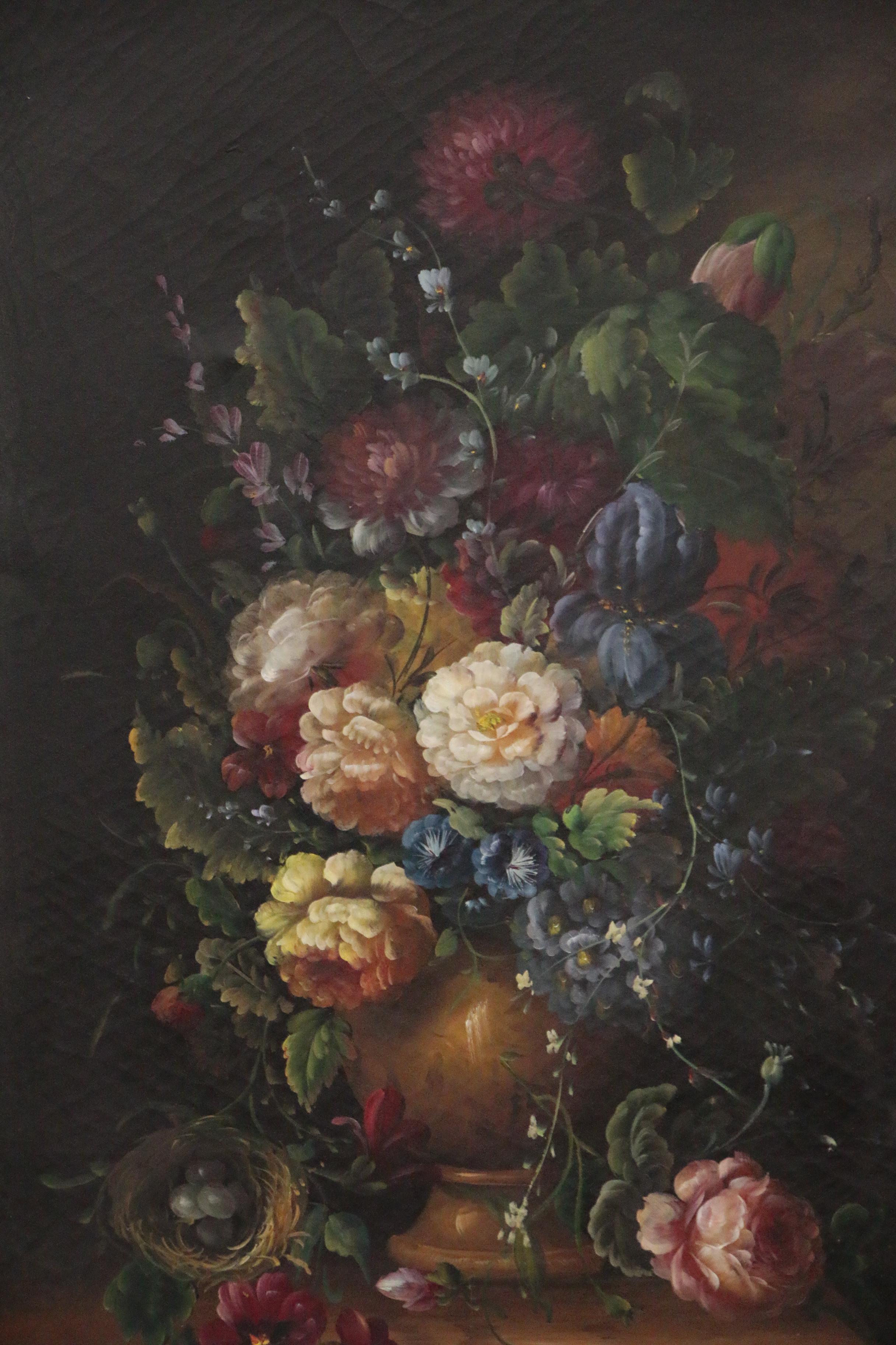 Floral Still Life Oil Painting