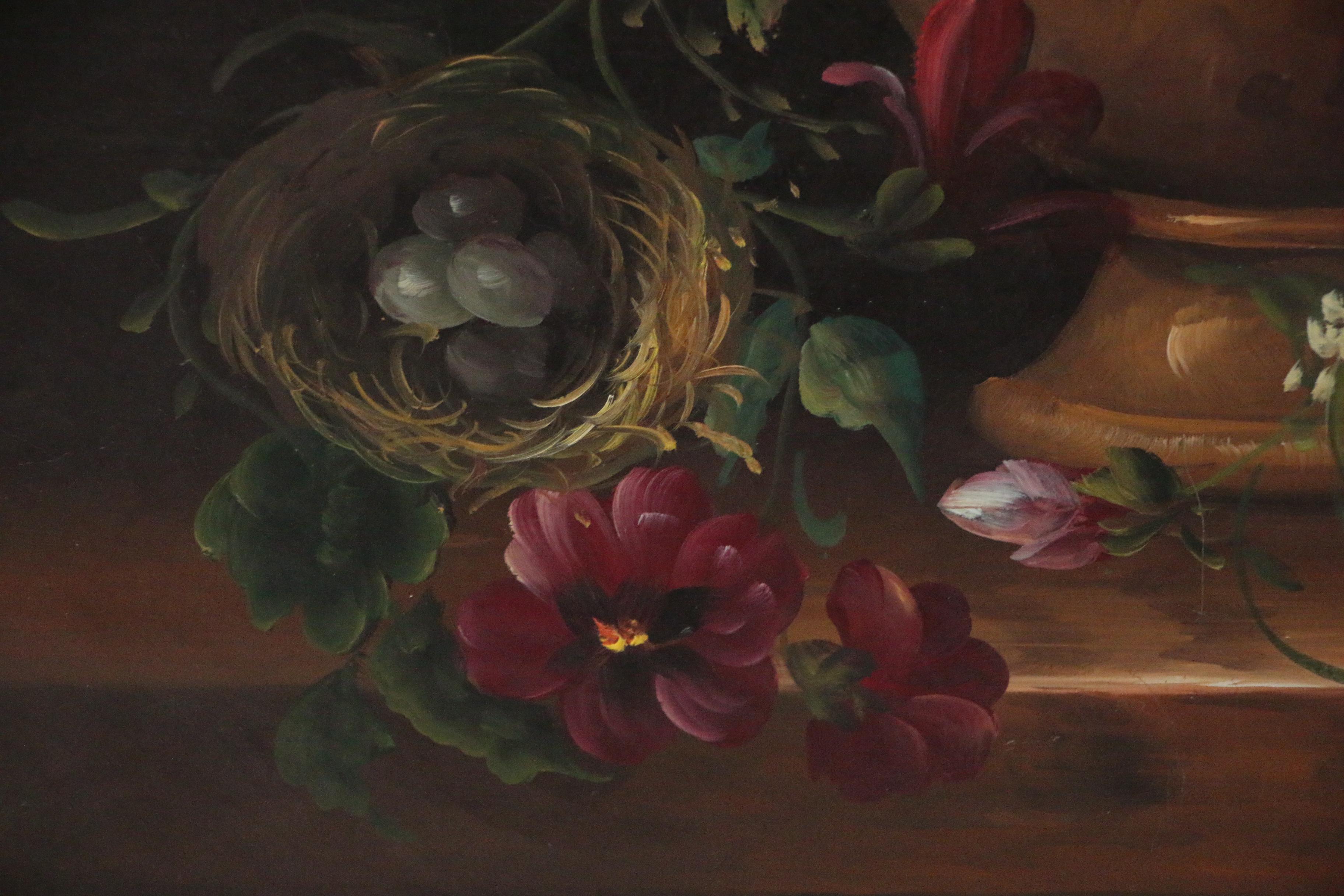 Floral Still Life Oil Painting