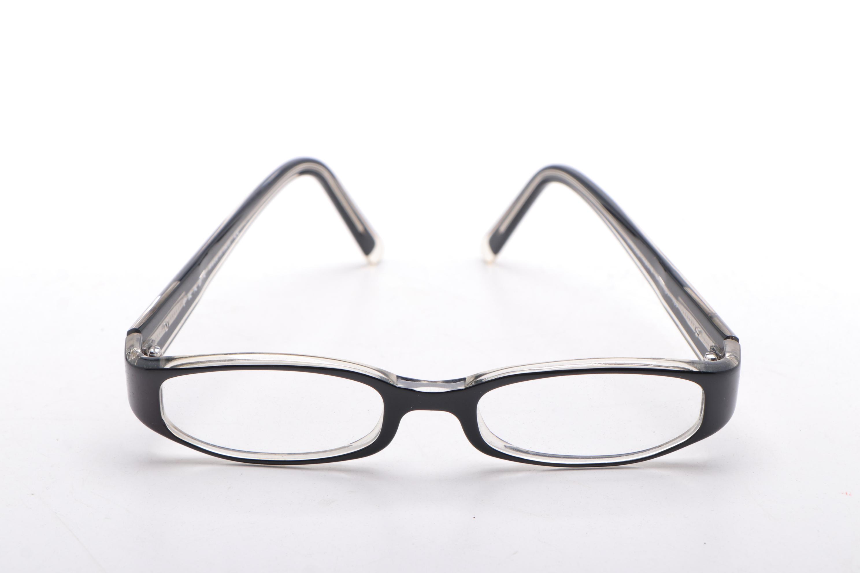 Prada VPR05E Oval Prescription Eyeglasses with Case