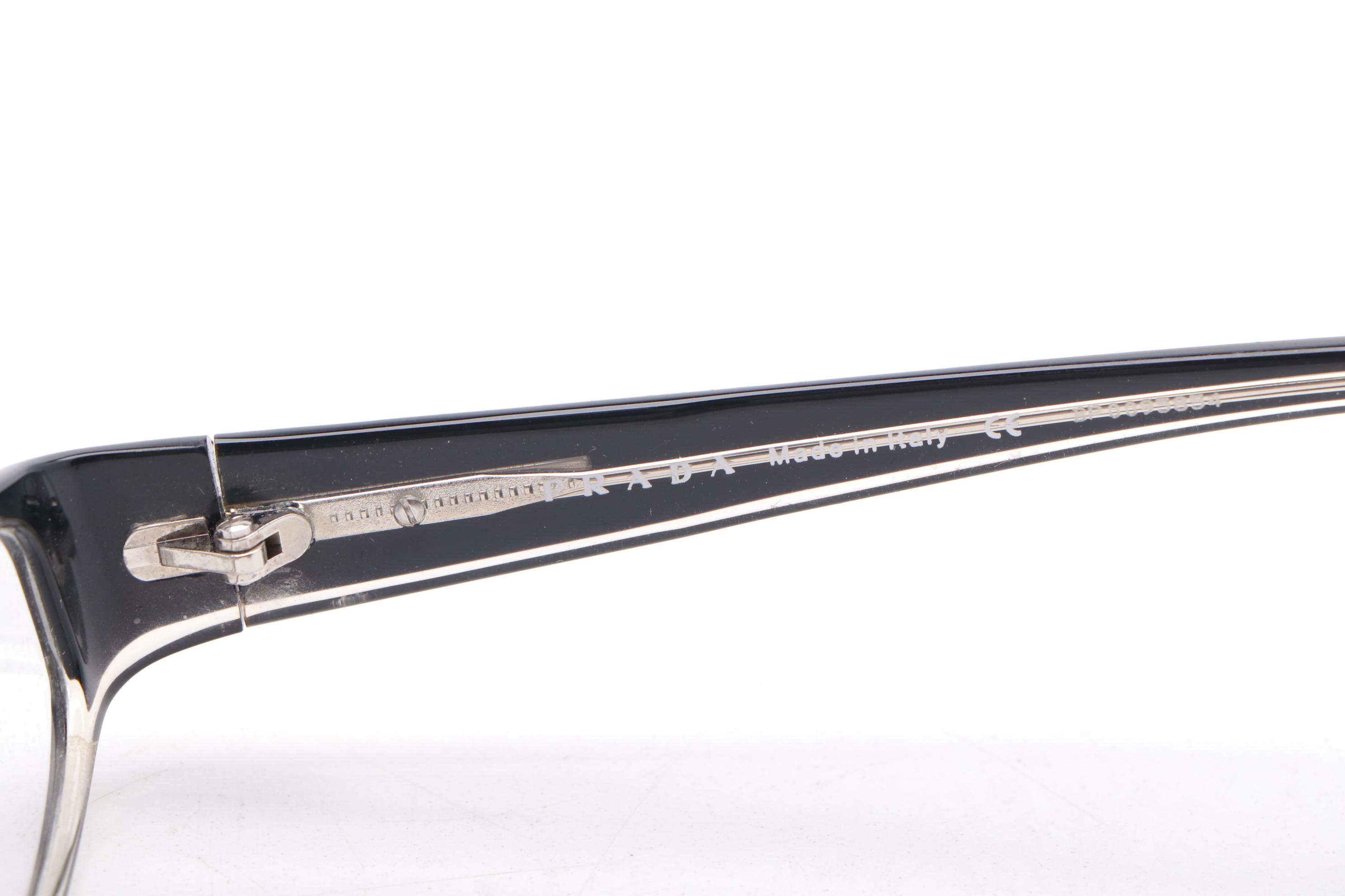 Prada VPR05E Oval Prescription Eyeglasses with Case