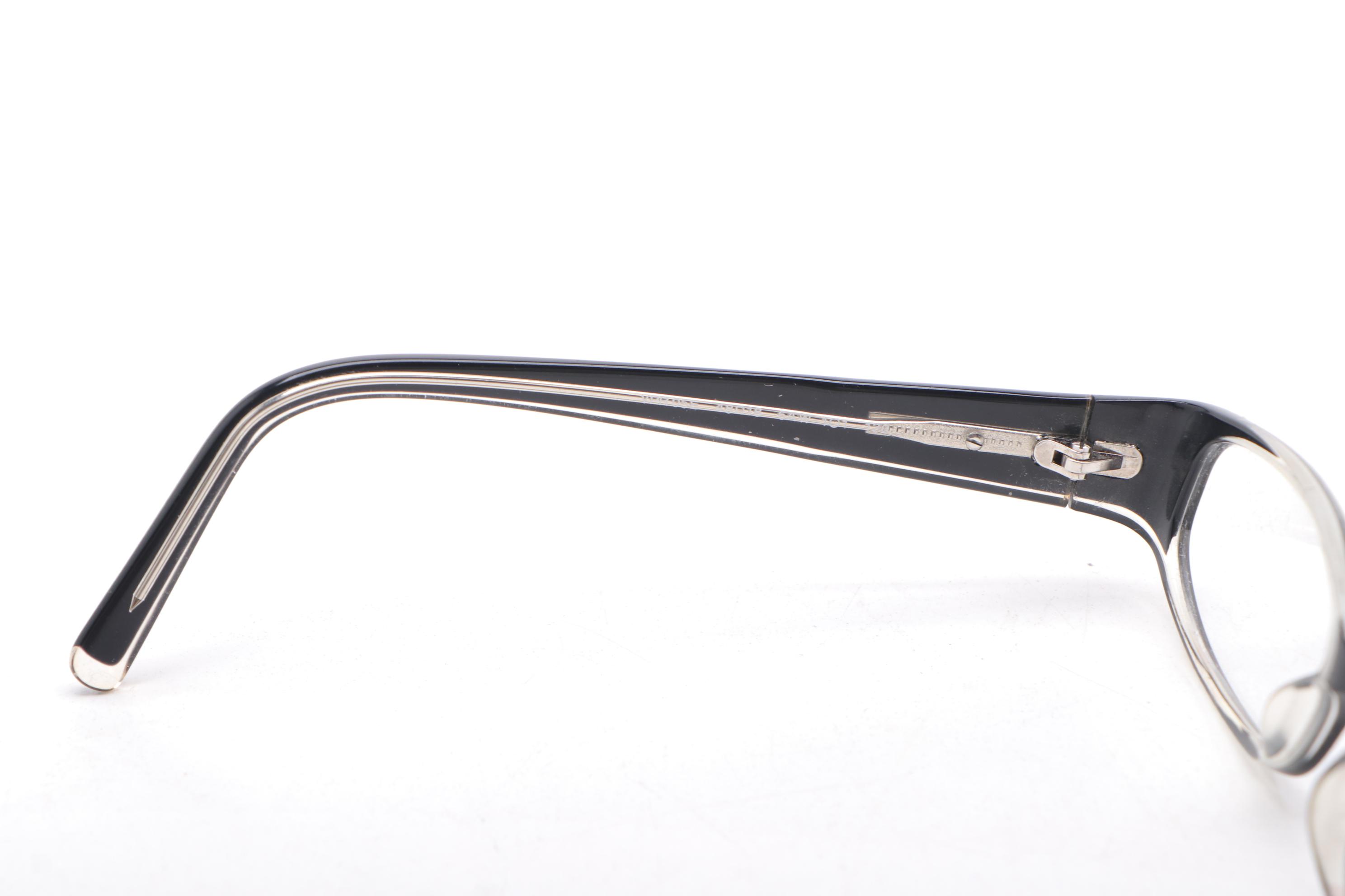 Prada VPR05E Oval Prescription Eyeglasses with Case