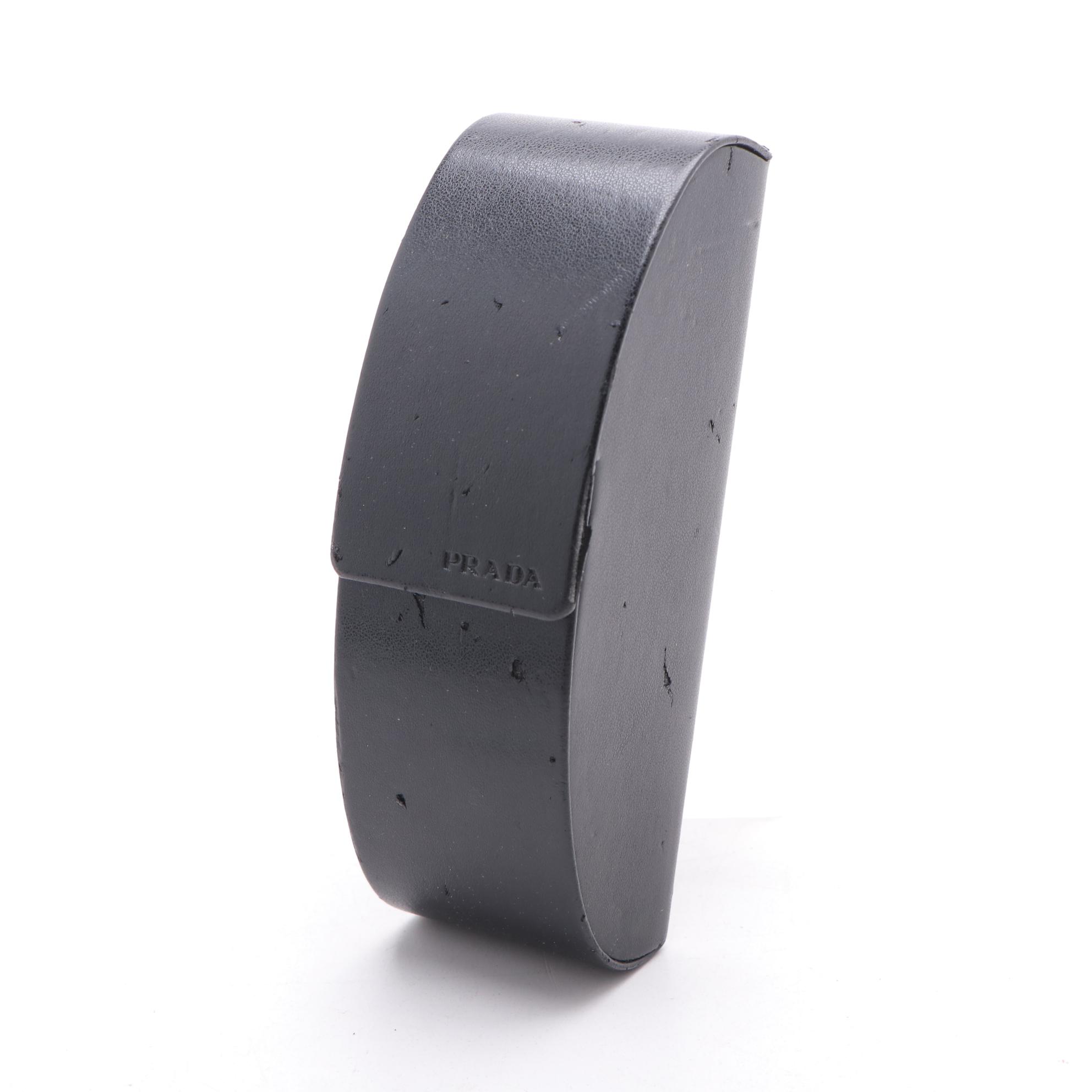 Prada VPR05E Oval Prescription Eyeglasses with Case