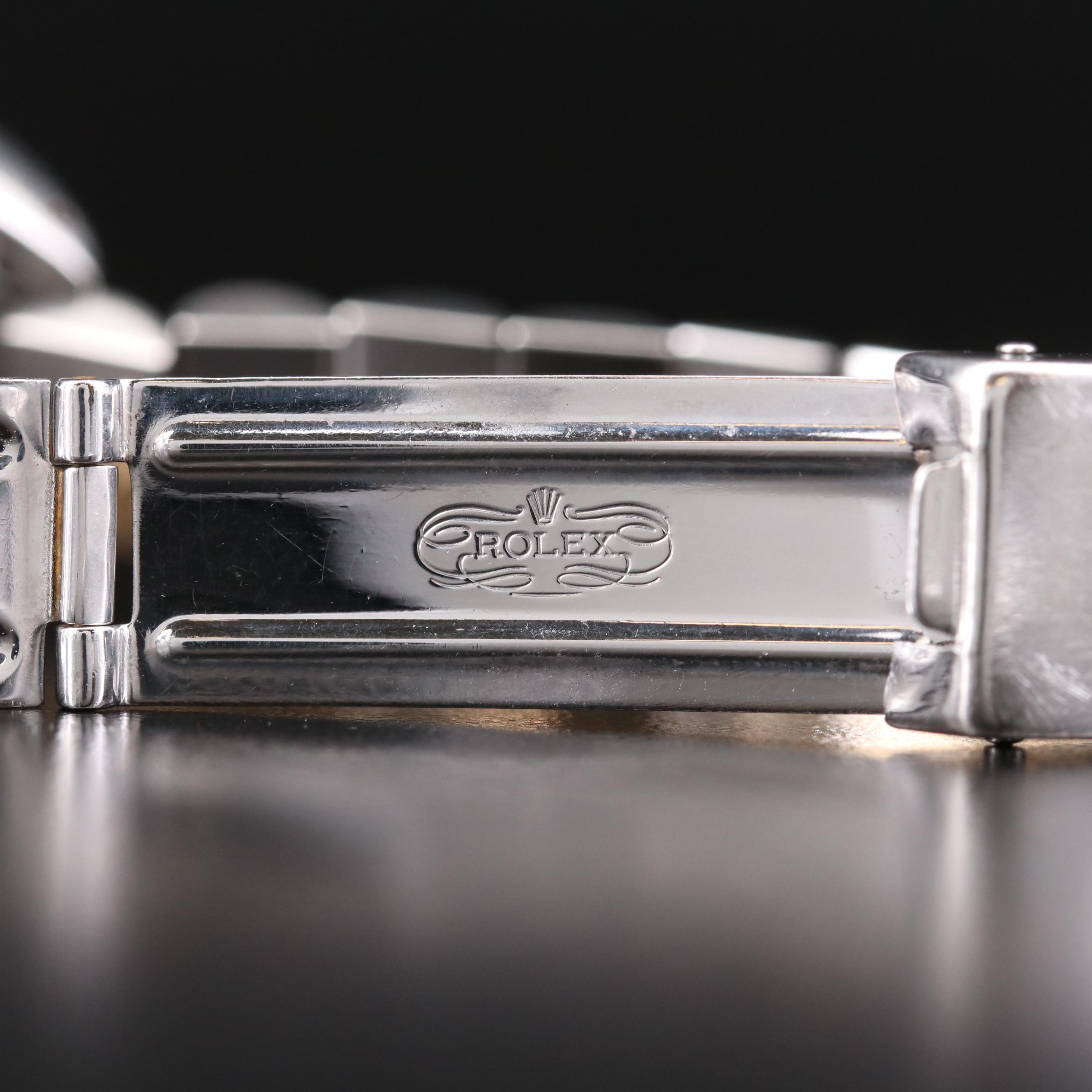 Vintage Rolex Date 18K Gold and Stainless Steel Automatic Watch