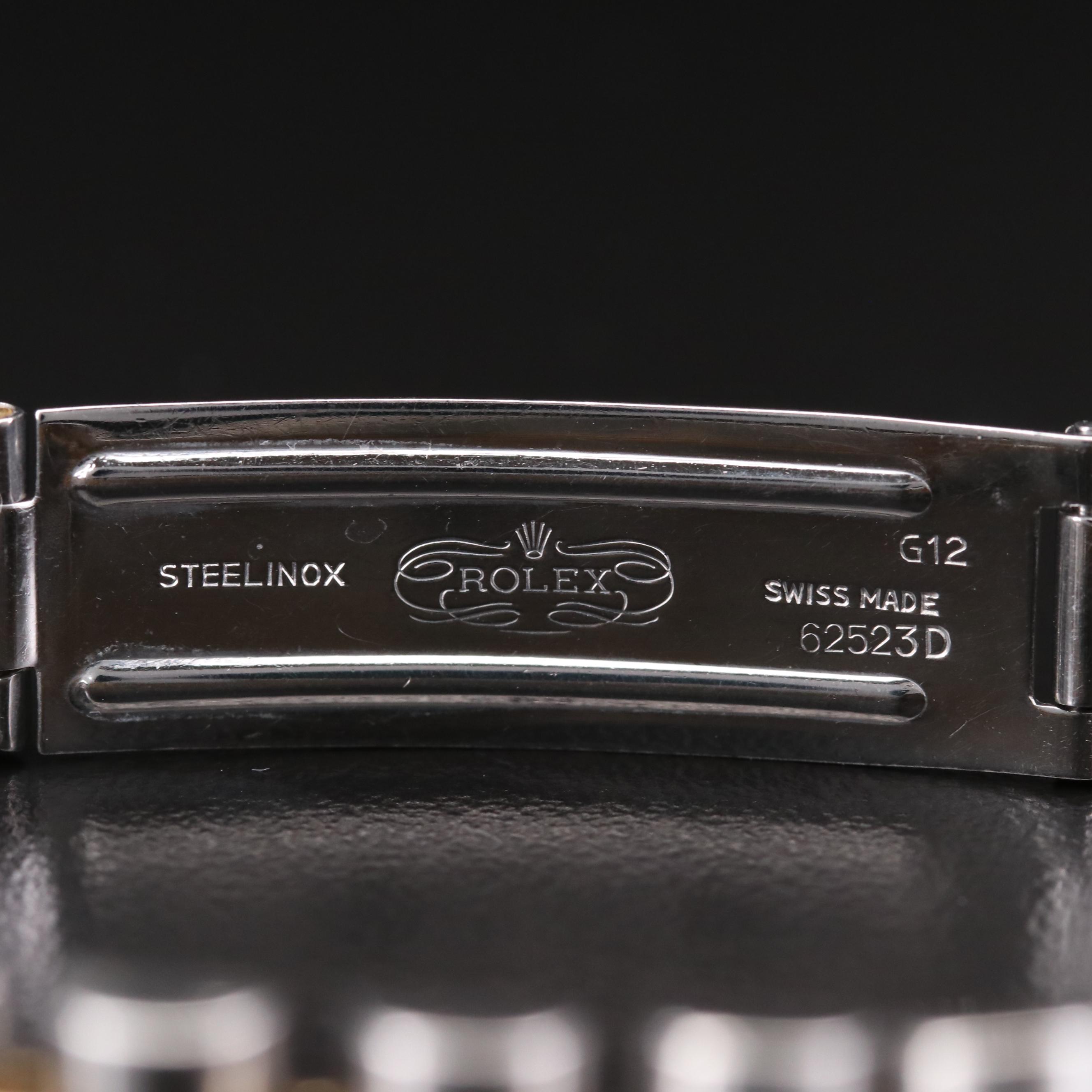 Vintage Rolex Date 18K Gold and Stainless Steel Automatic Watch