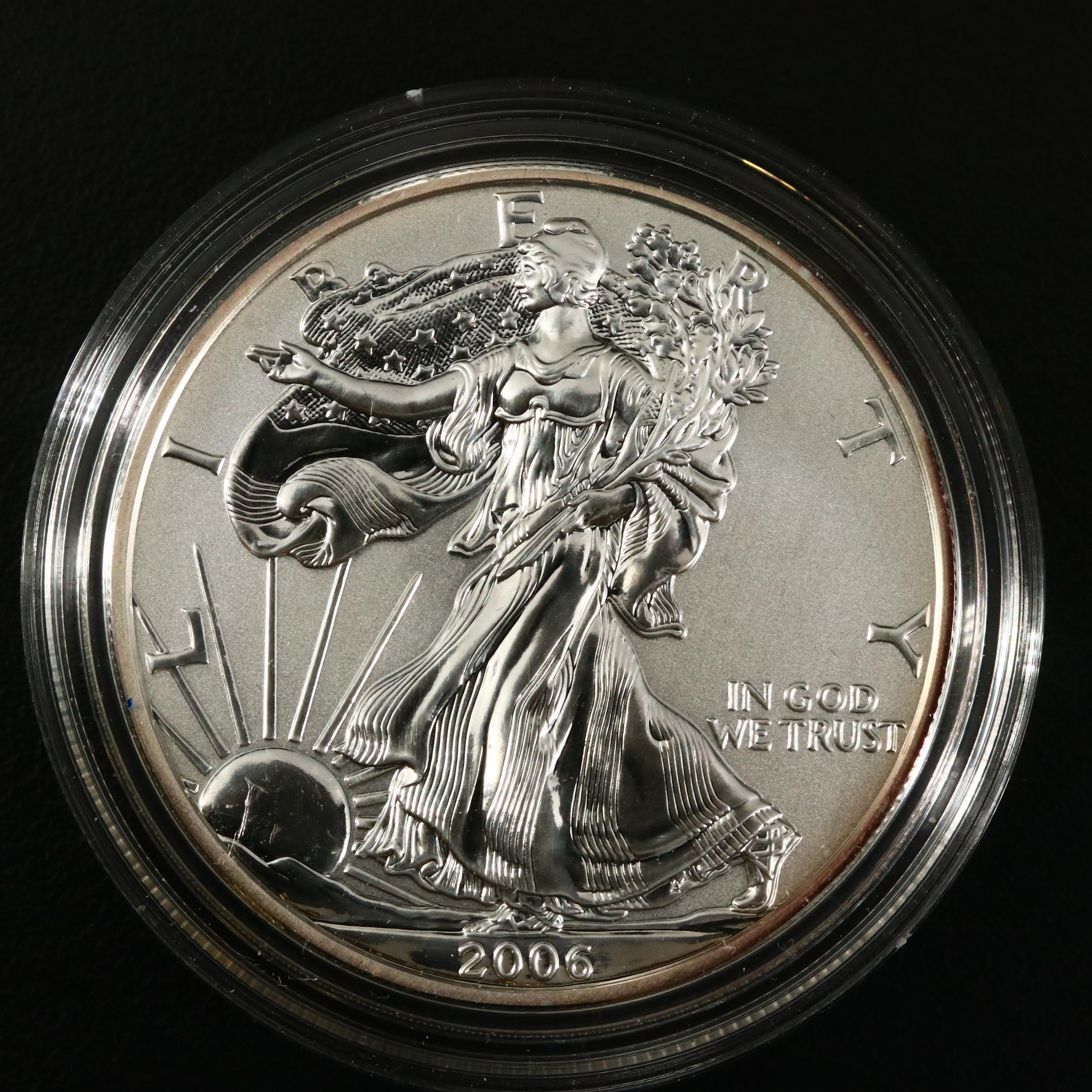 2006 U.S. Mint American Eagle 20th Anniversary Silver Coin Set