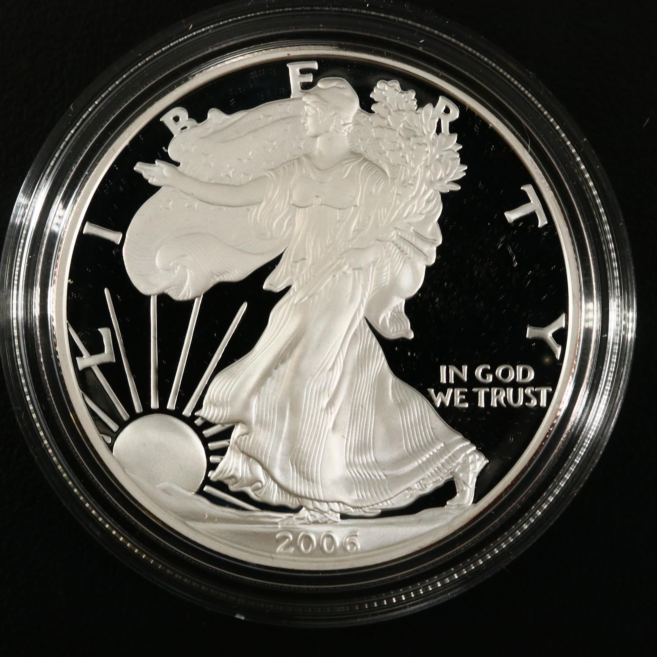 2006 U.S. Mint American Eagle 20th Anniversary Silver Coin Set
