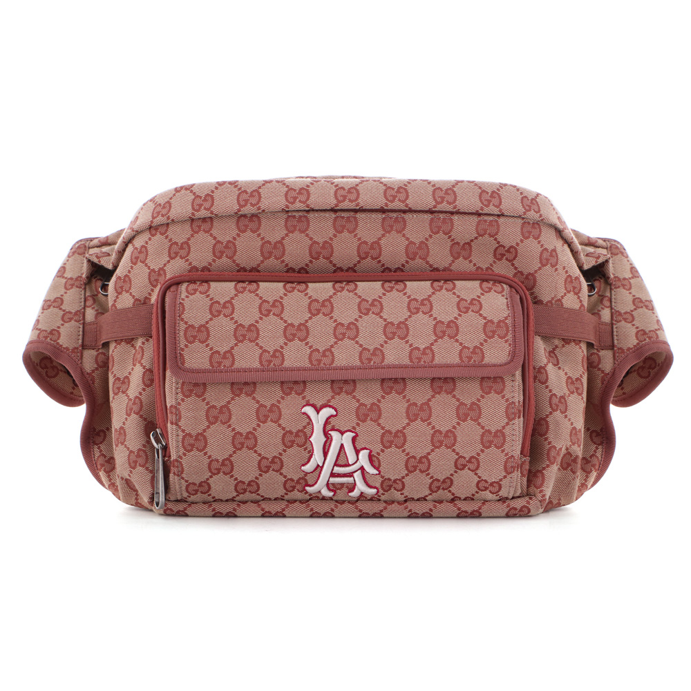 Gucci GG Canvas MLB LA Dodgers Convertible Belt Bag