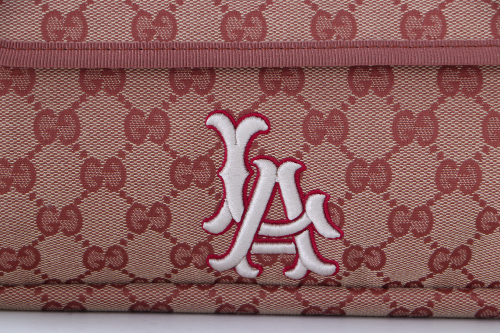 Gucci GG Canvas MLB LA Dodgers Convertible Belt Bag