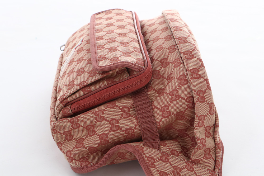 Gucci GG Canvas MLB LA Dodgers Convertible Belt Bag