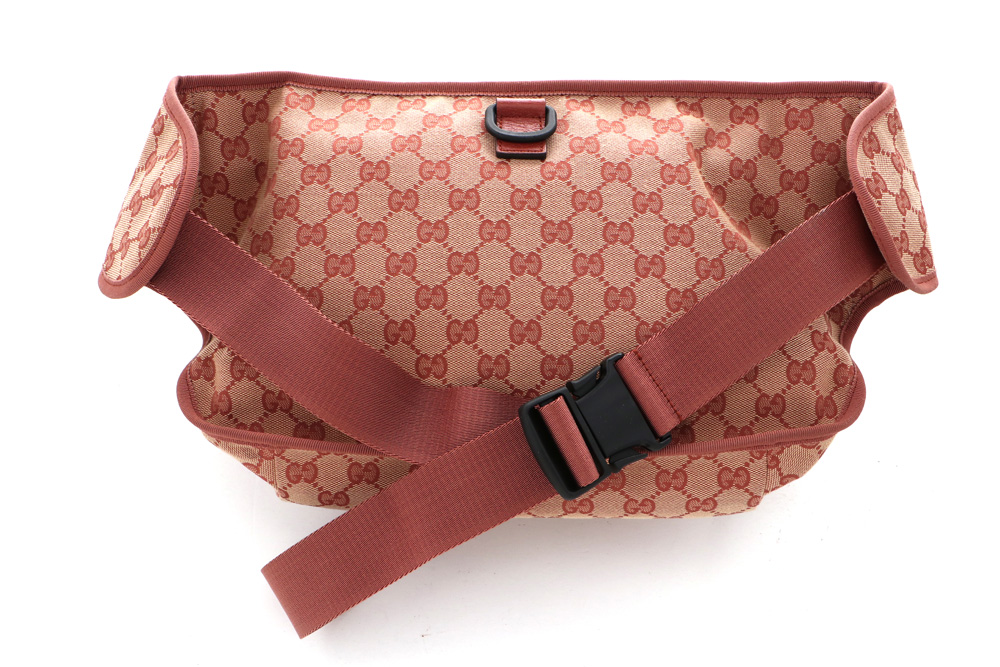 Gucci GG Canvas MLB LA Dodgers Convertible Belt Bag