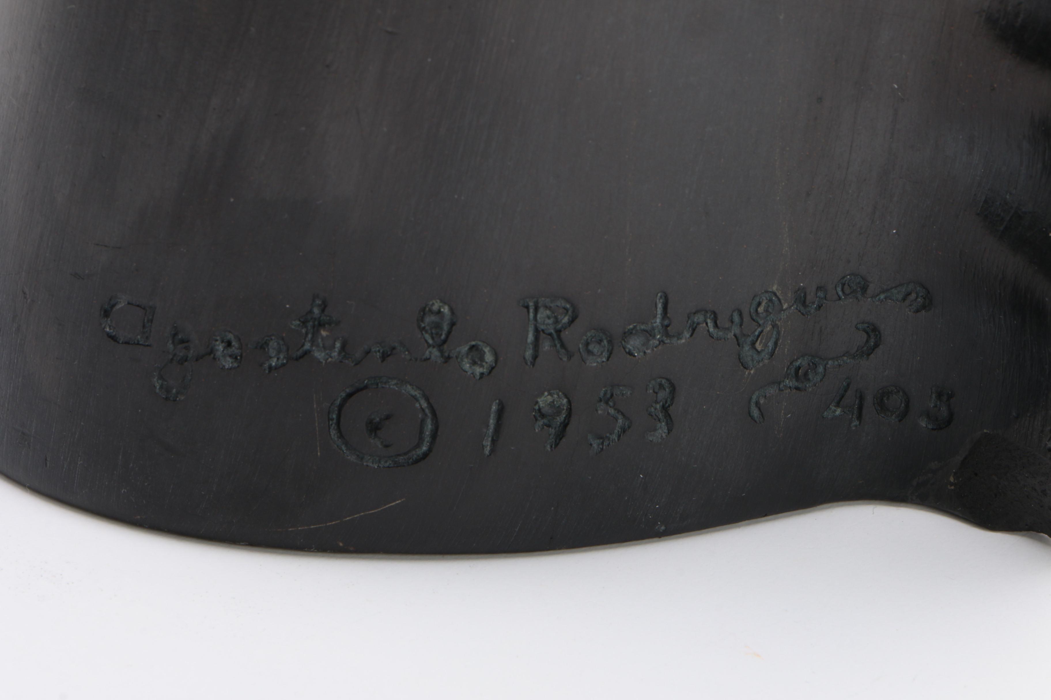 Agostinho Rodrigues Stallion Head Sculpture, 1953