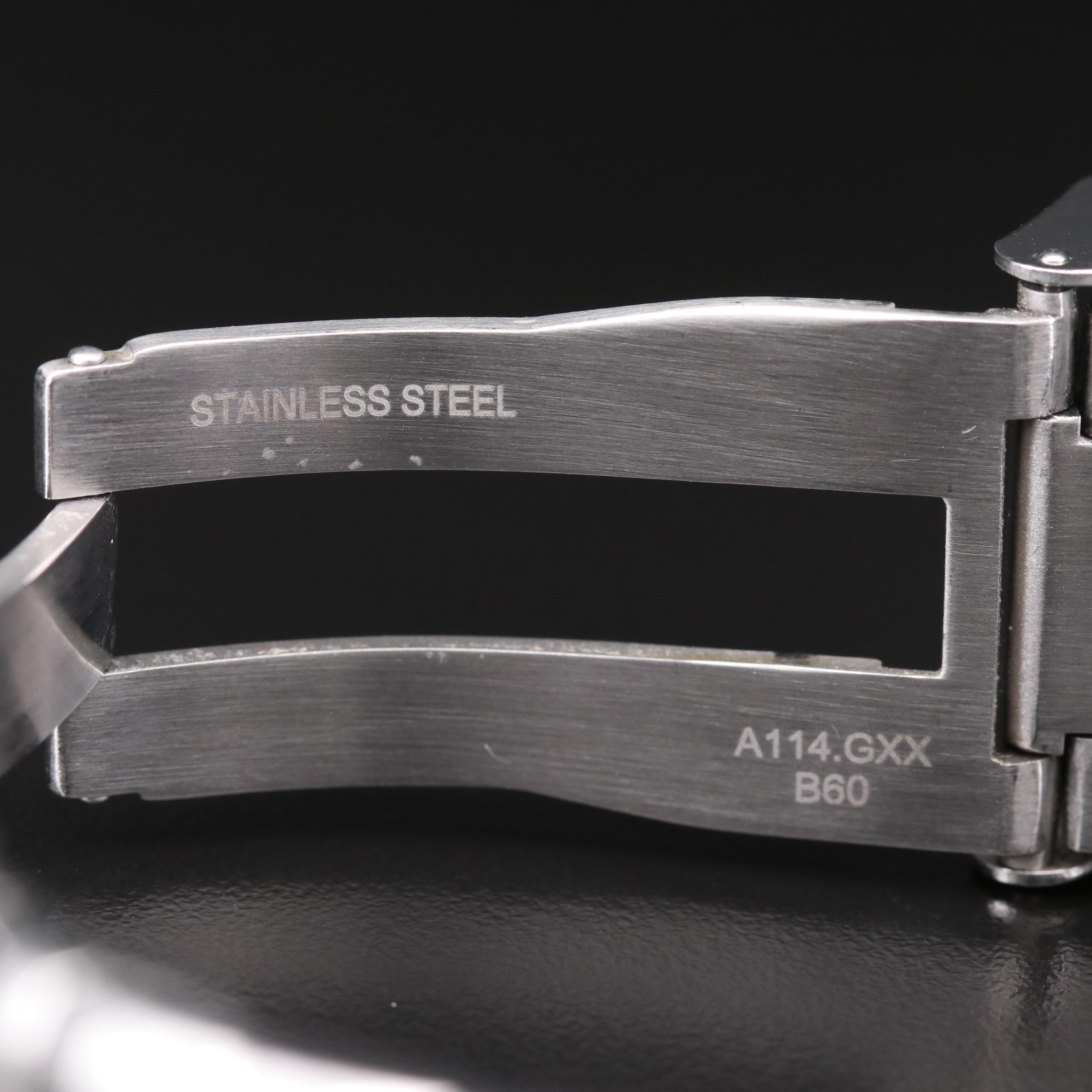 Movado 800 Series Stainless Steel Quartz Chronograph Watch