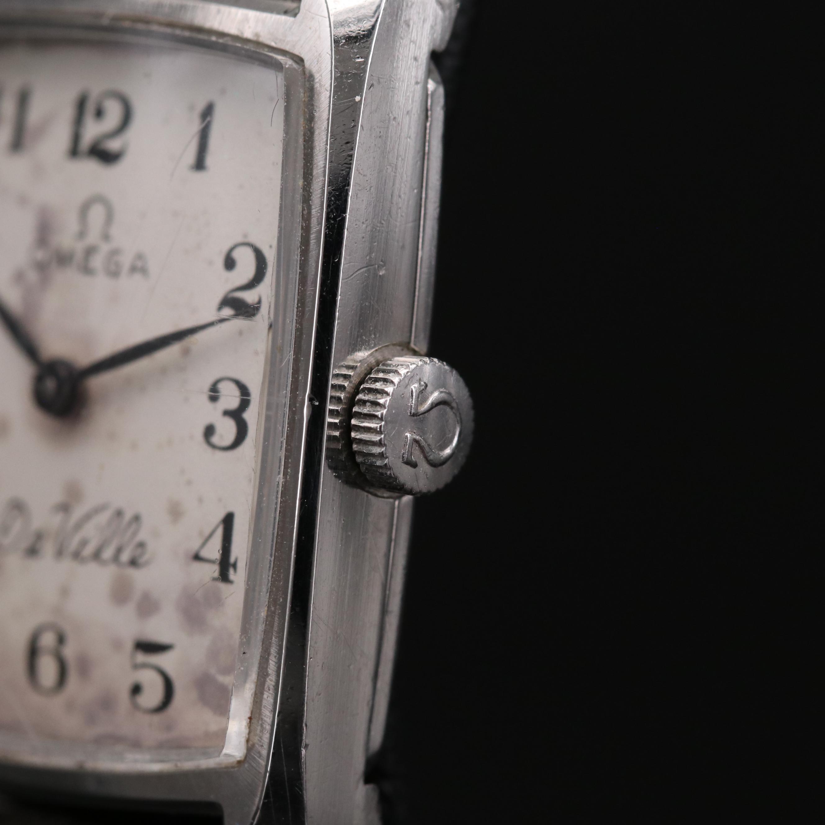 Omega DeVille Stainless Steel Watch