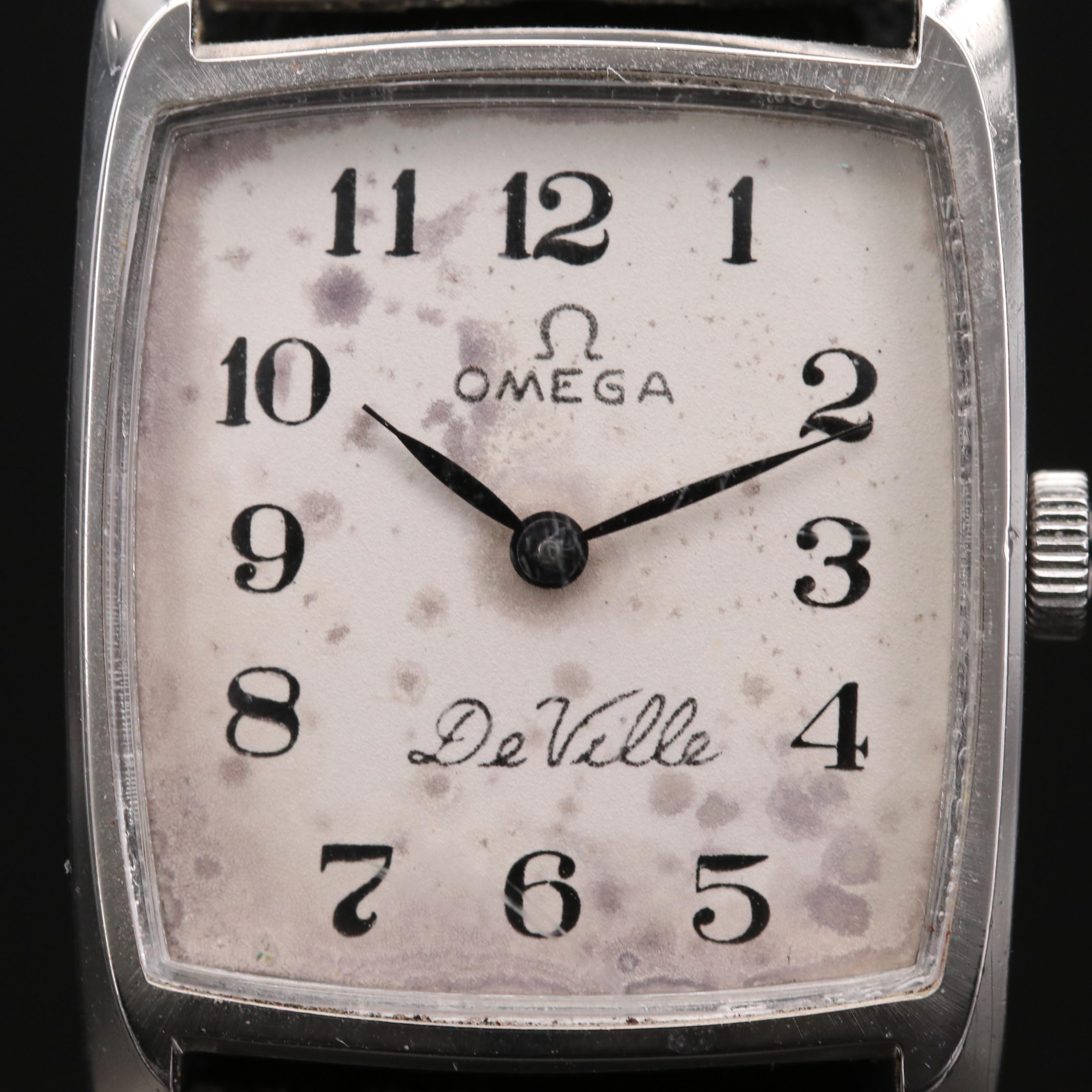 Omega DeVille Stainless Steel Watch