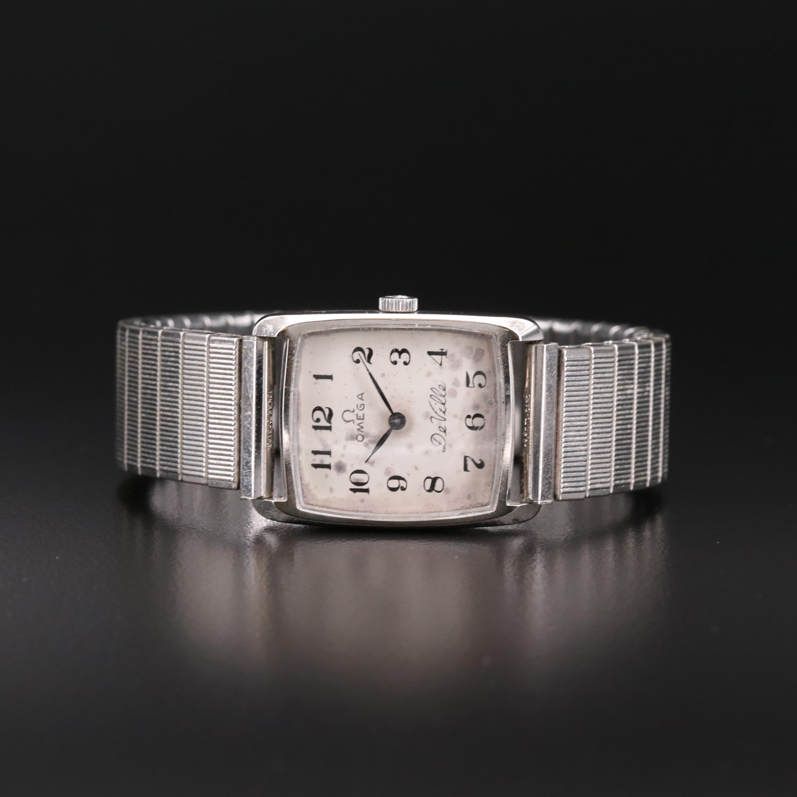 Omega DeVille Stainless Steel Watch