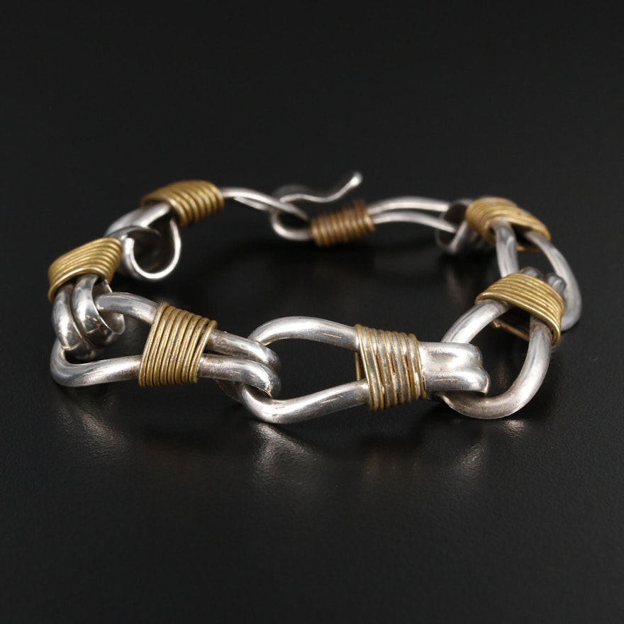 Mexican Sterling Silver Bracelet