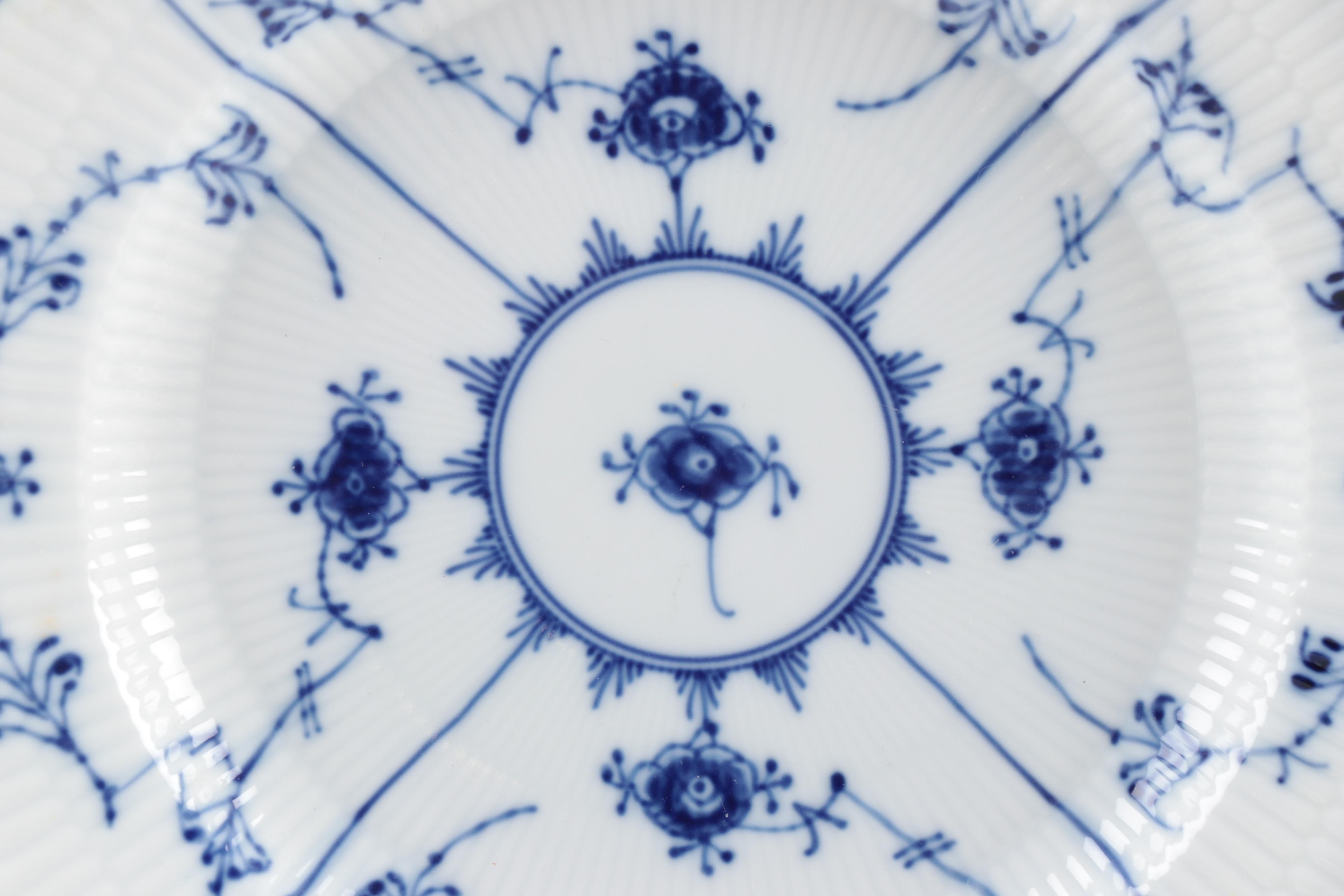 Royal Copenhagen "Blue Fluted Half Lace" Porcelain Dinnerware