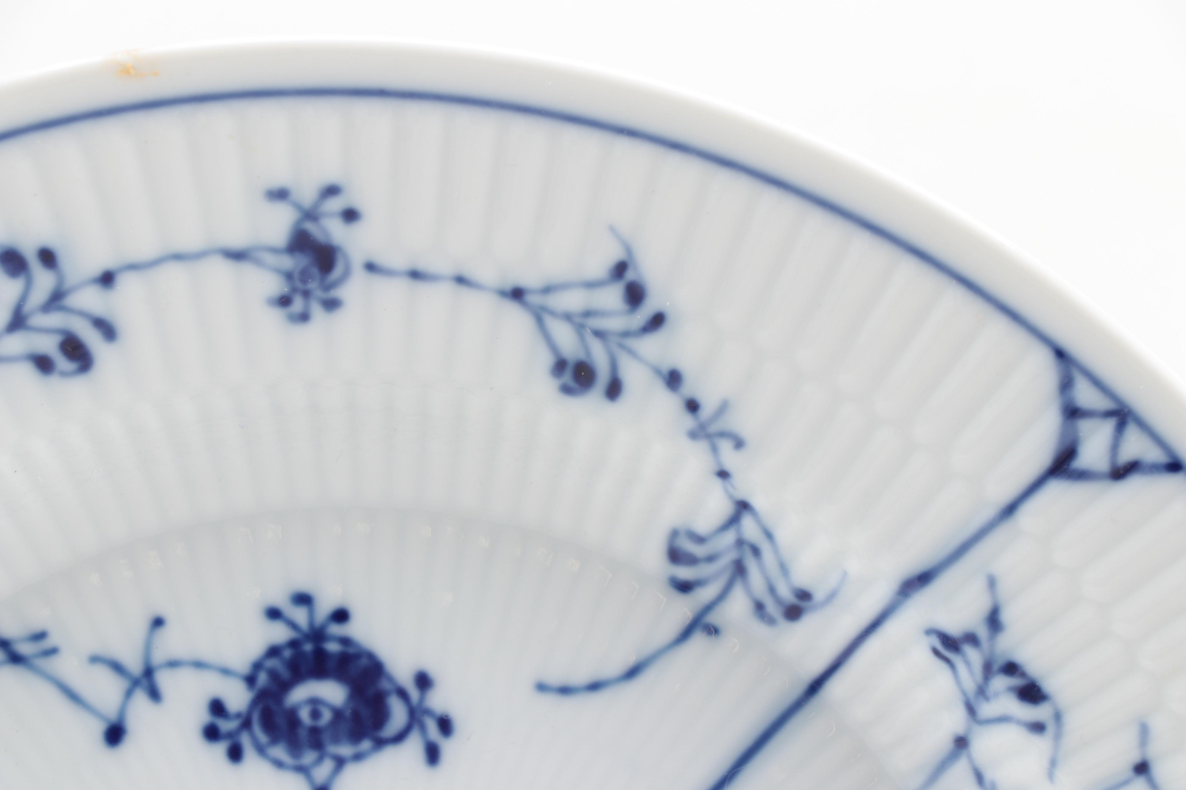 Royal Copenhagen "Blue Fluted Half Lace" Porcelain Dinnerware